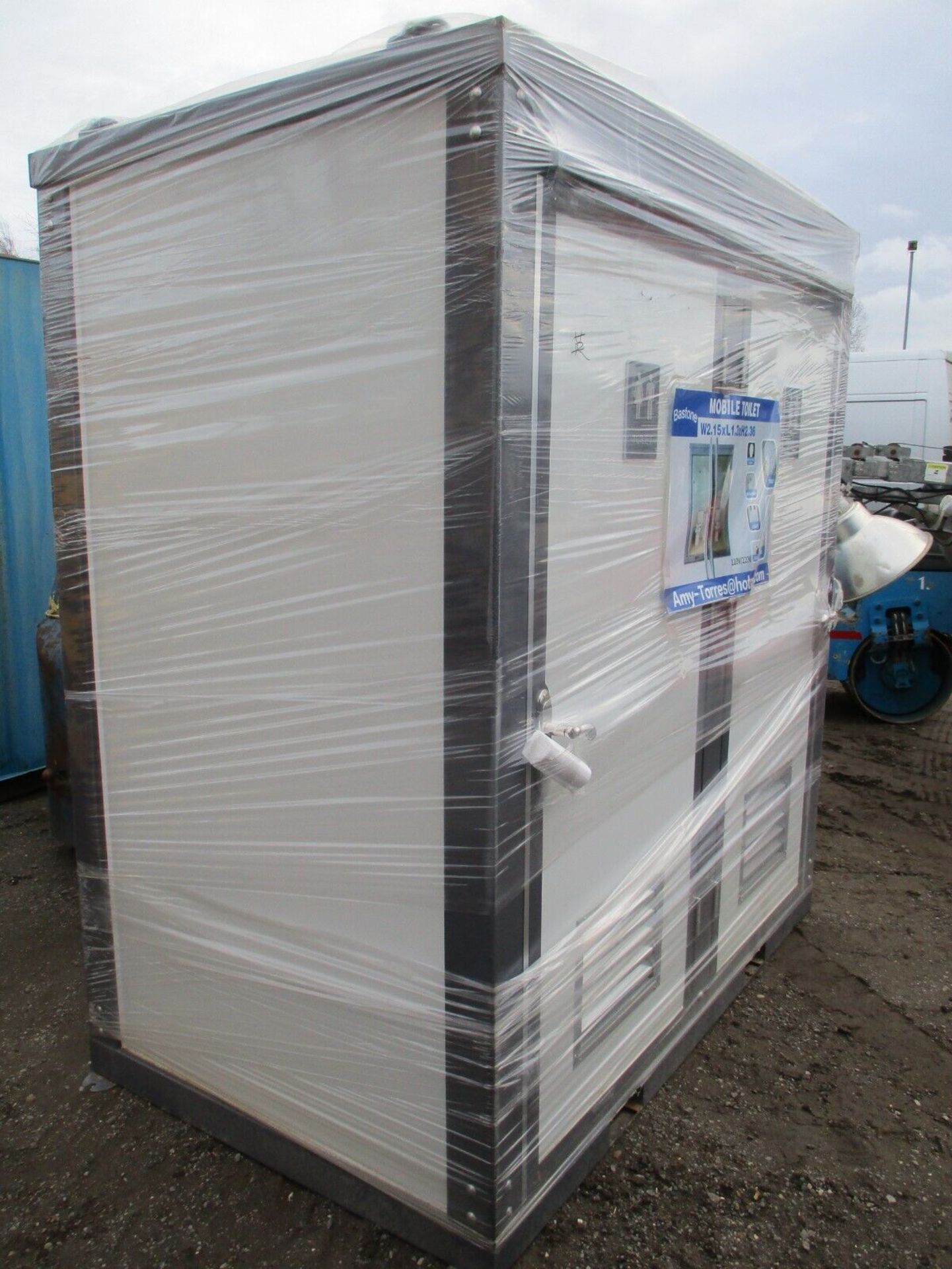 2.15M X 1.3M DOUBLE TOILET BLOCK SECURE SHIPPING CONTAINER DELIVERY ARRANGED - Image 2 of 9
