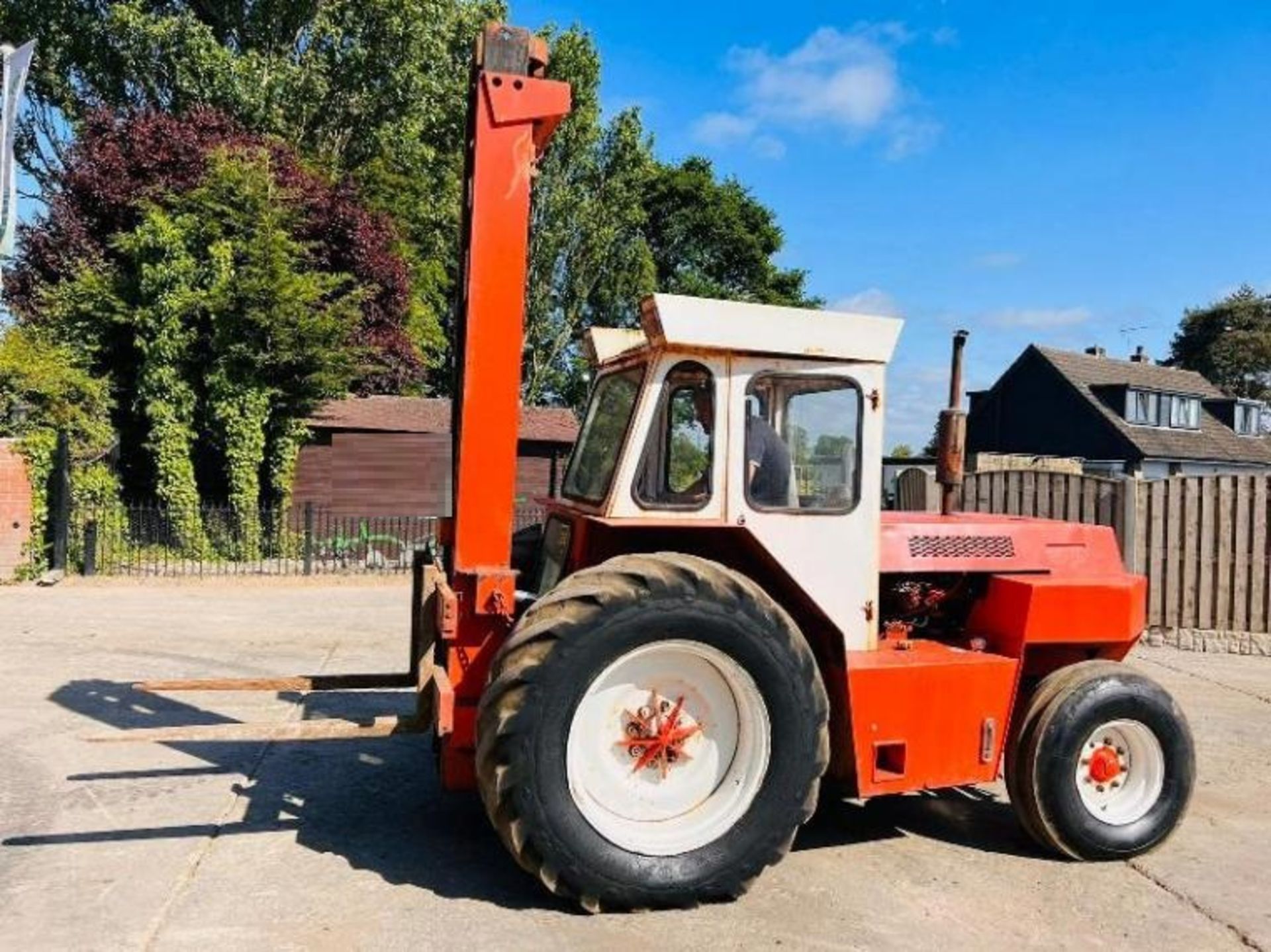 FINLAY F60 ROUGH TERRIAN FORKLIFT C/W TWO STAGE MAST - Image 19 of 19