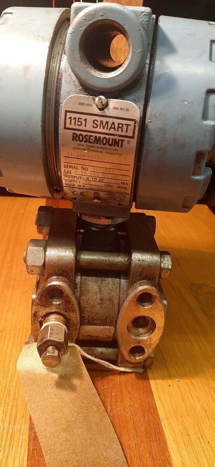 ENGINEERING LOT JL44 ROSEMOUNT 1151 SMART PRESSURE TRANSMITTER - EMERSON