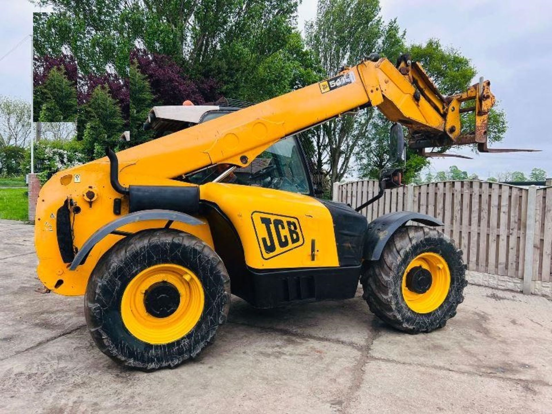 JCB 541-70 WASTE MASTER TURBO TELEHANDLER *YEAR 2008* C/W AC CABIN