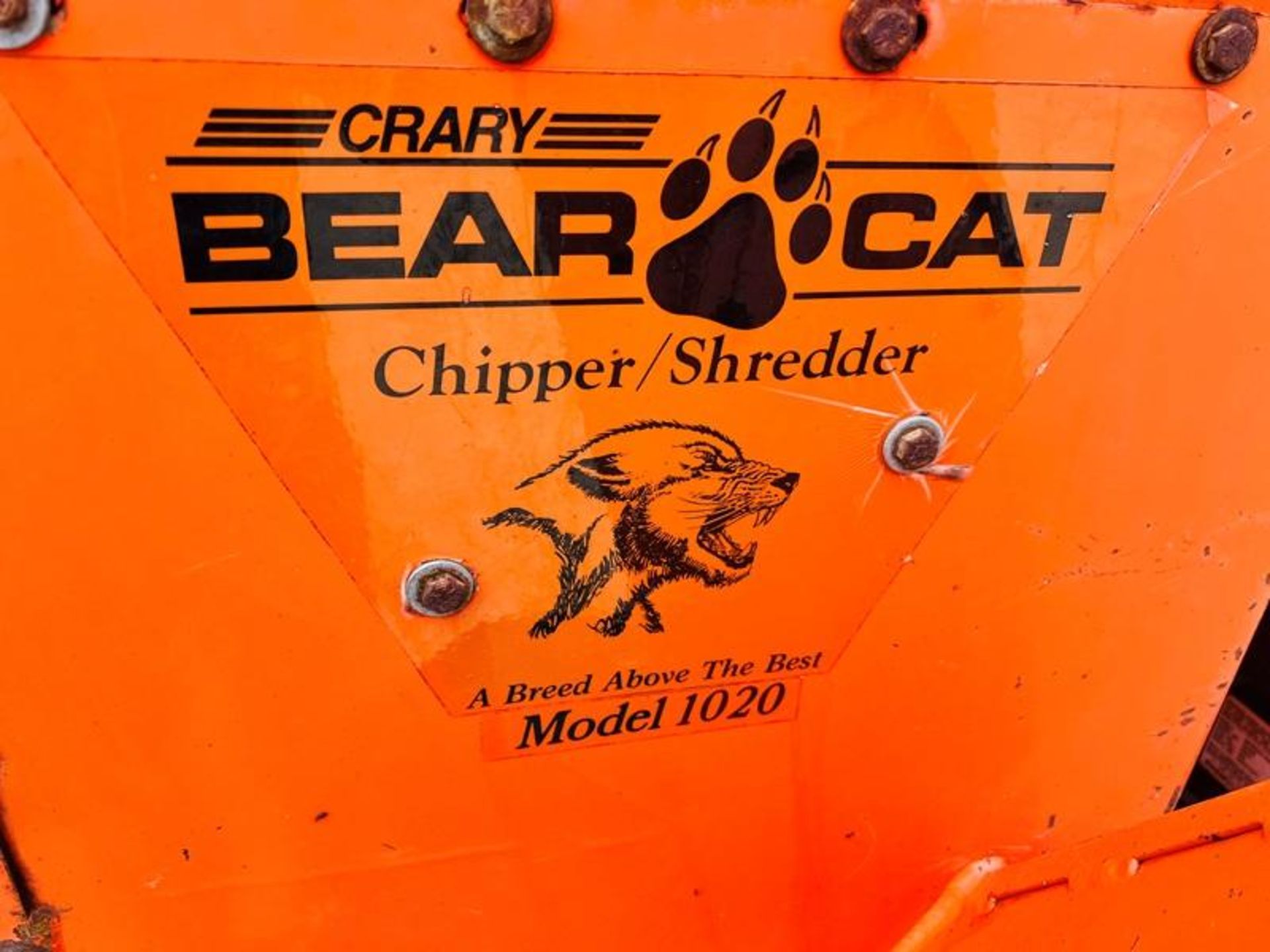 BEAR CAT TOWABLE SHREDDER & CHIPPER C/W KOHLER ENGINE - Image 7 of 8