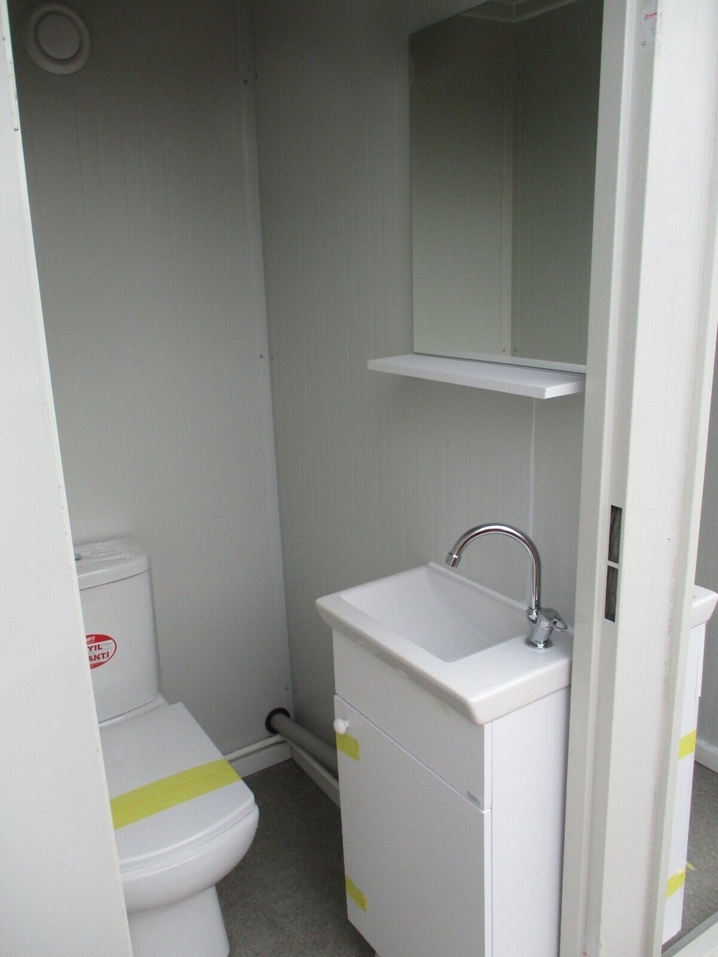 ADACON 2.1M X 1.35M DOUBLE TOILET BLOCK SECURE SHIPPING CONTAINER - Image 10 of 11
