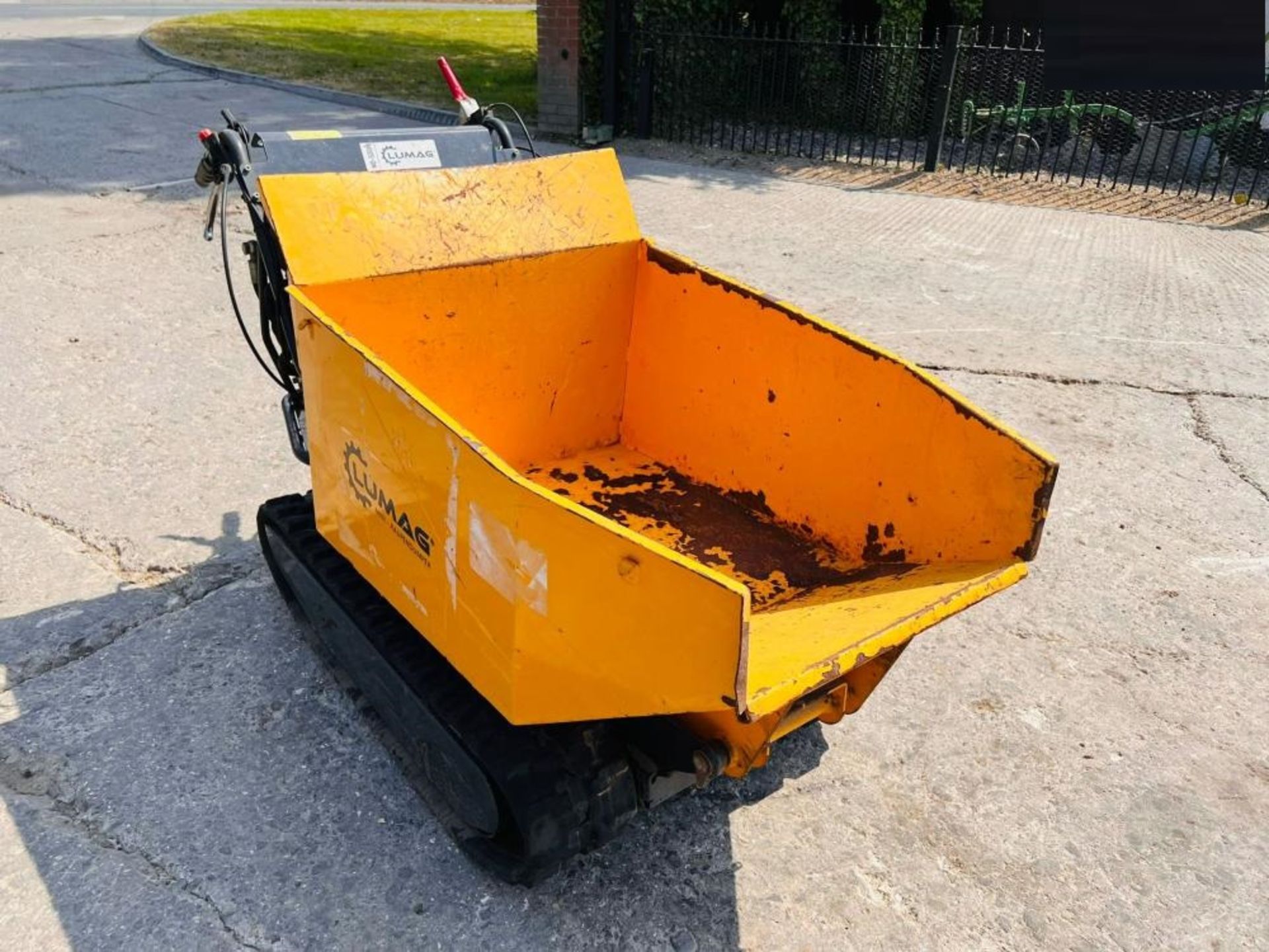 MINI-RAUPENDUMPER TRACKED PEDESTRIAN DUMPER *YEAR 2014* - Image 4 of 12