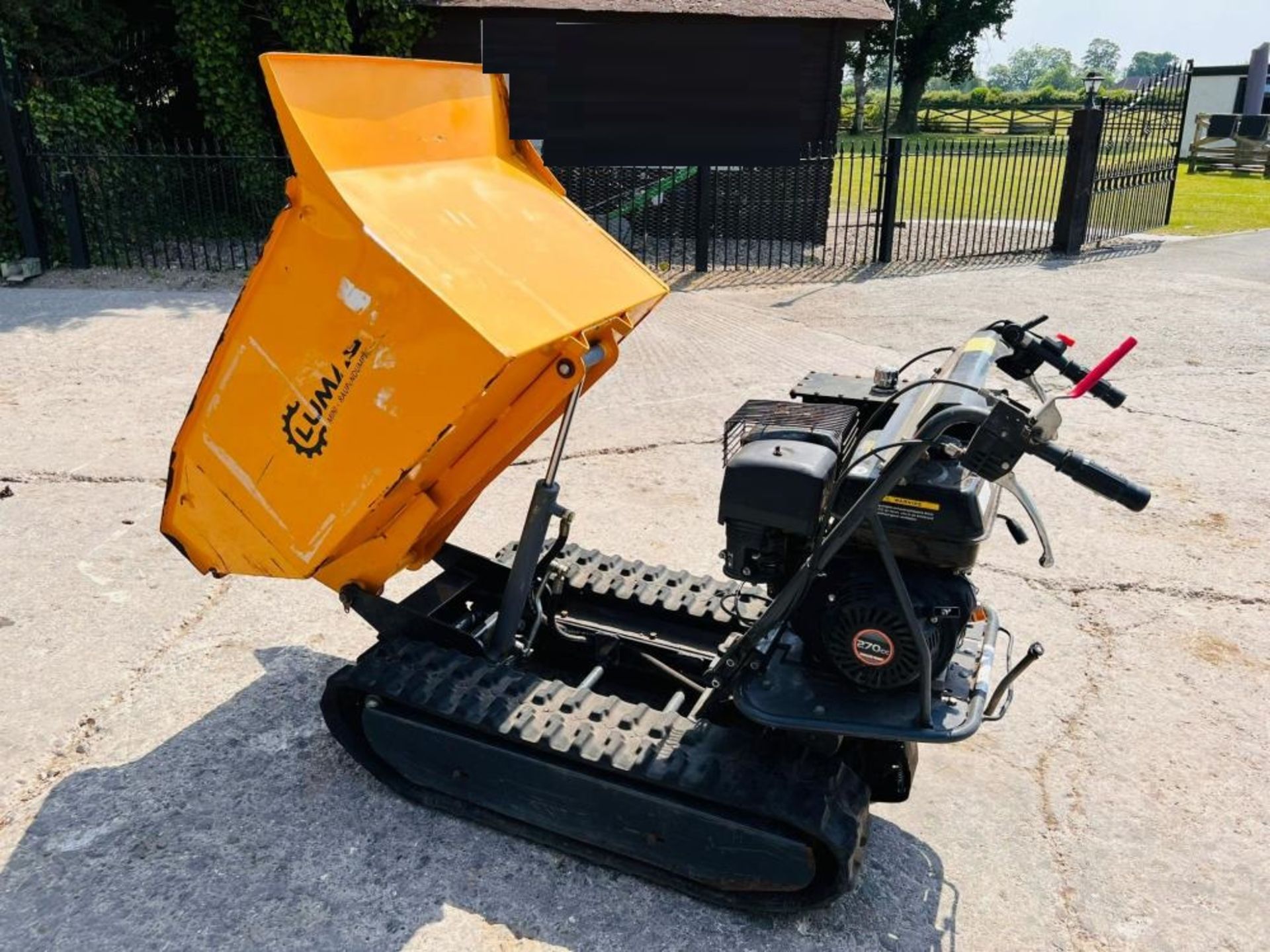 MINI-RAUPENDUMPER TRACKED PEDESTRIAN DUMPER *YEAR 2014* - Image 7 of 12