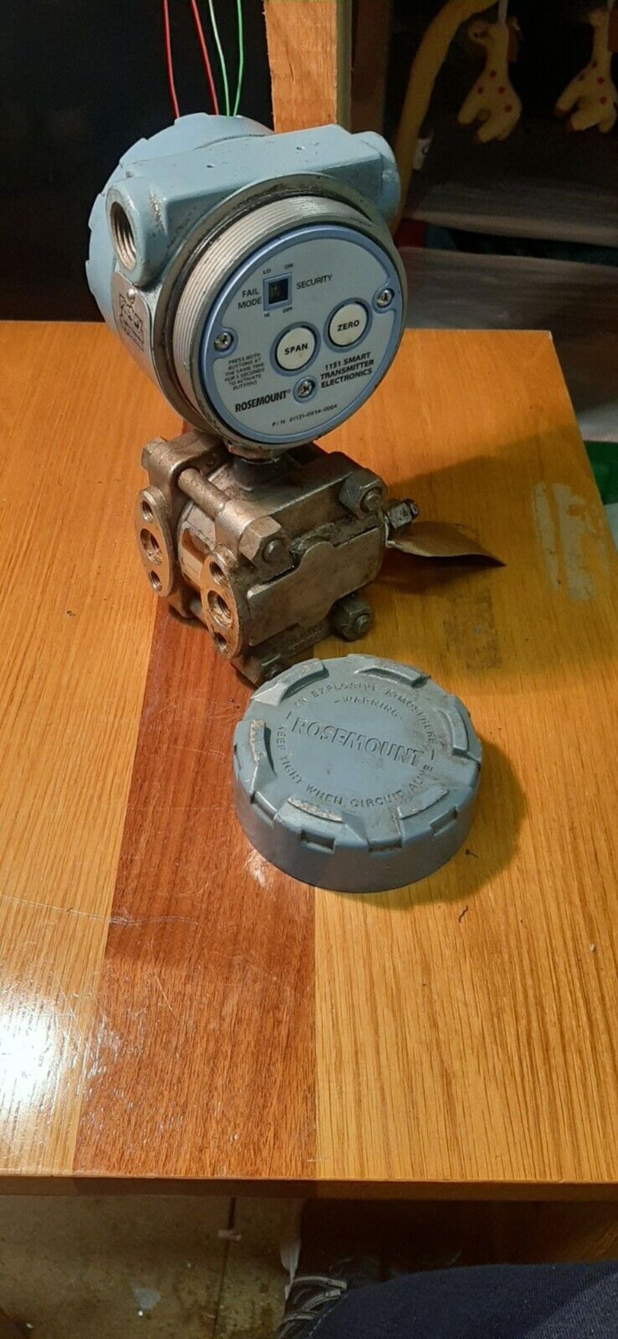 ENGINEERING LOT JL44 ROSEMOUNT 1151 SMART PRESSURE TRANSMITTER - EMERSON - Image 3 of 4