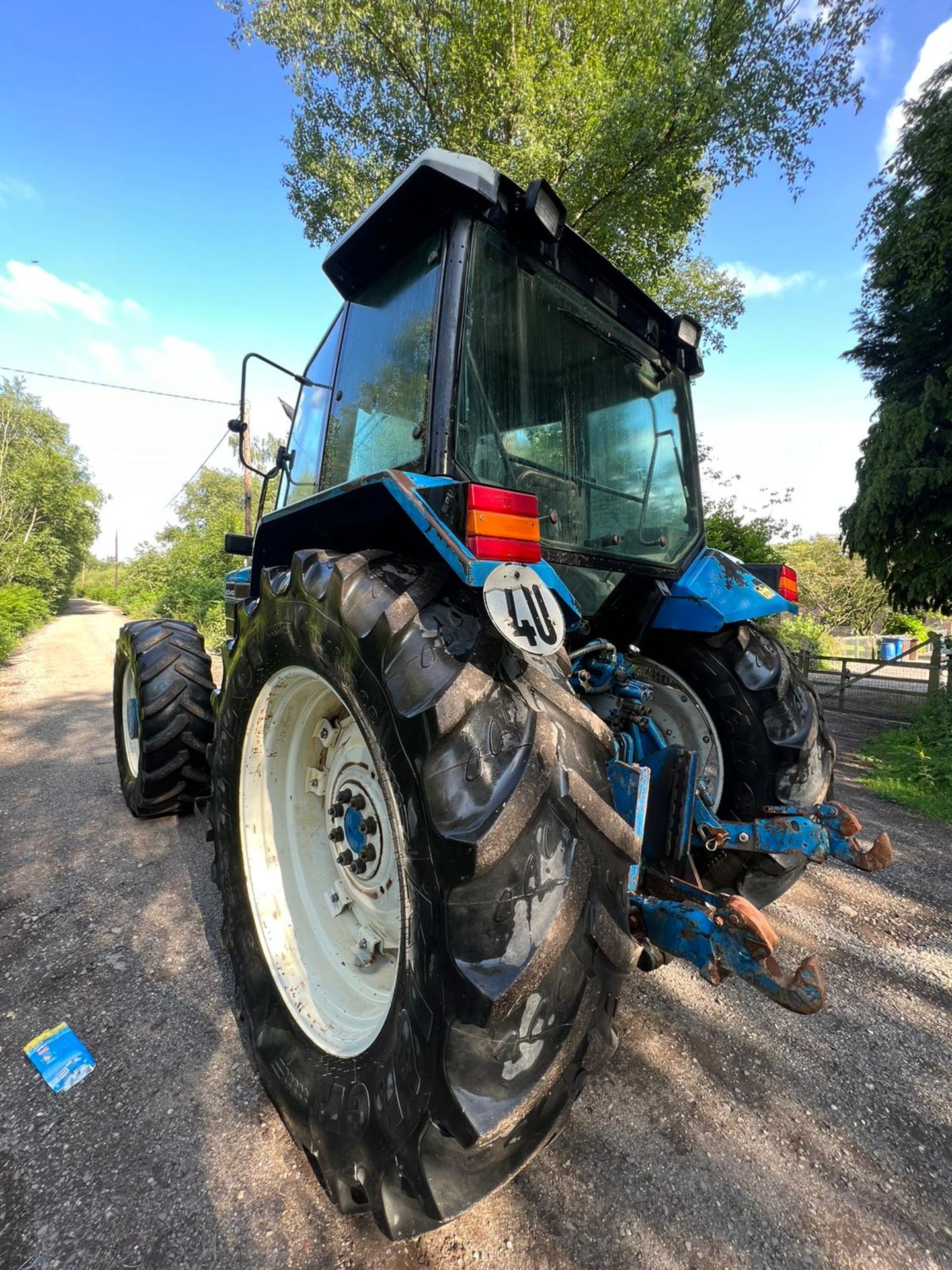 FORD HEW HOLLAND 8340 4WD 6 CYLINDER 3 POINT LINKAGE TRACTOR - Image 13 of 21