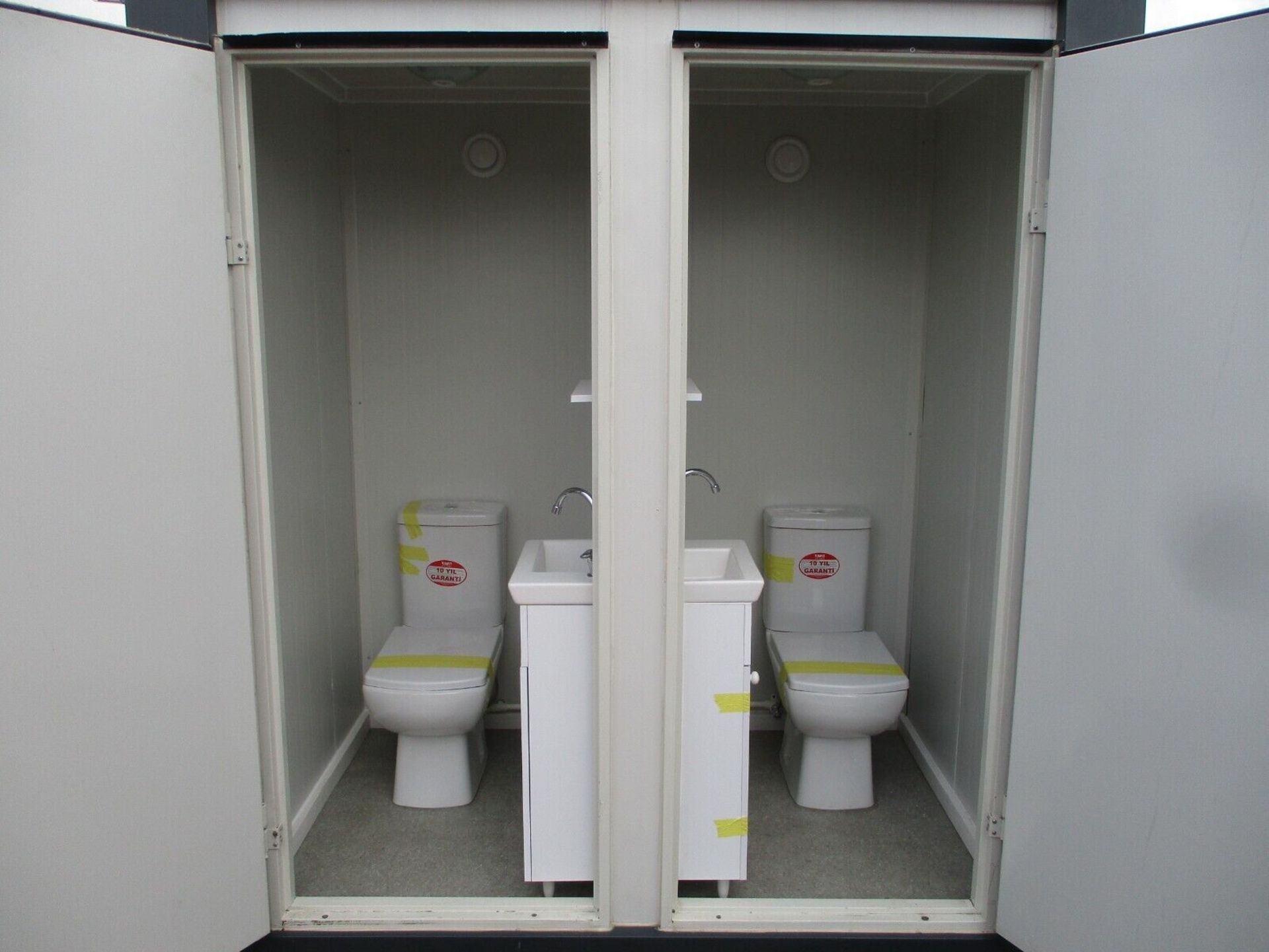 ADACON 2.1M X 1.35M DOUBLE TOILET BLOCK SECURE SHIPPING CONTAINER - Image 7 of 11