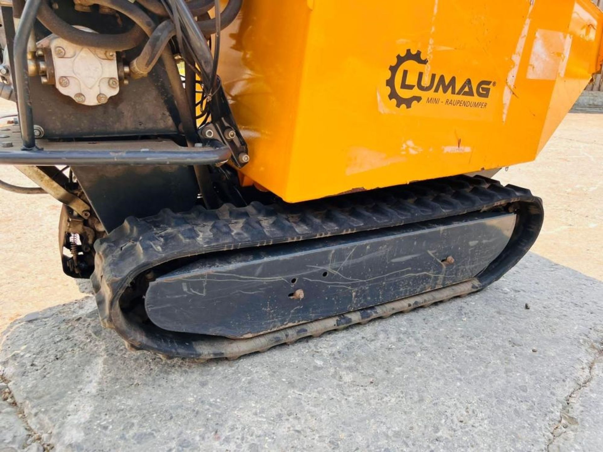 MINI-RAUPENDUMPER TRACKED PEDESTRIAN DUMPER *YEAR 2014* - Image 9 of 12