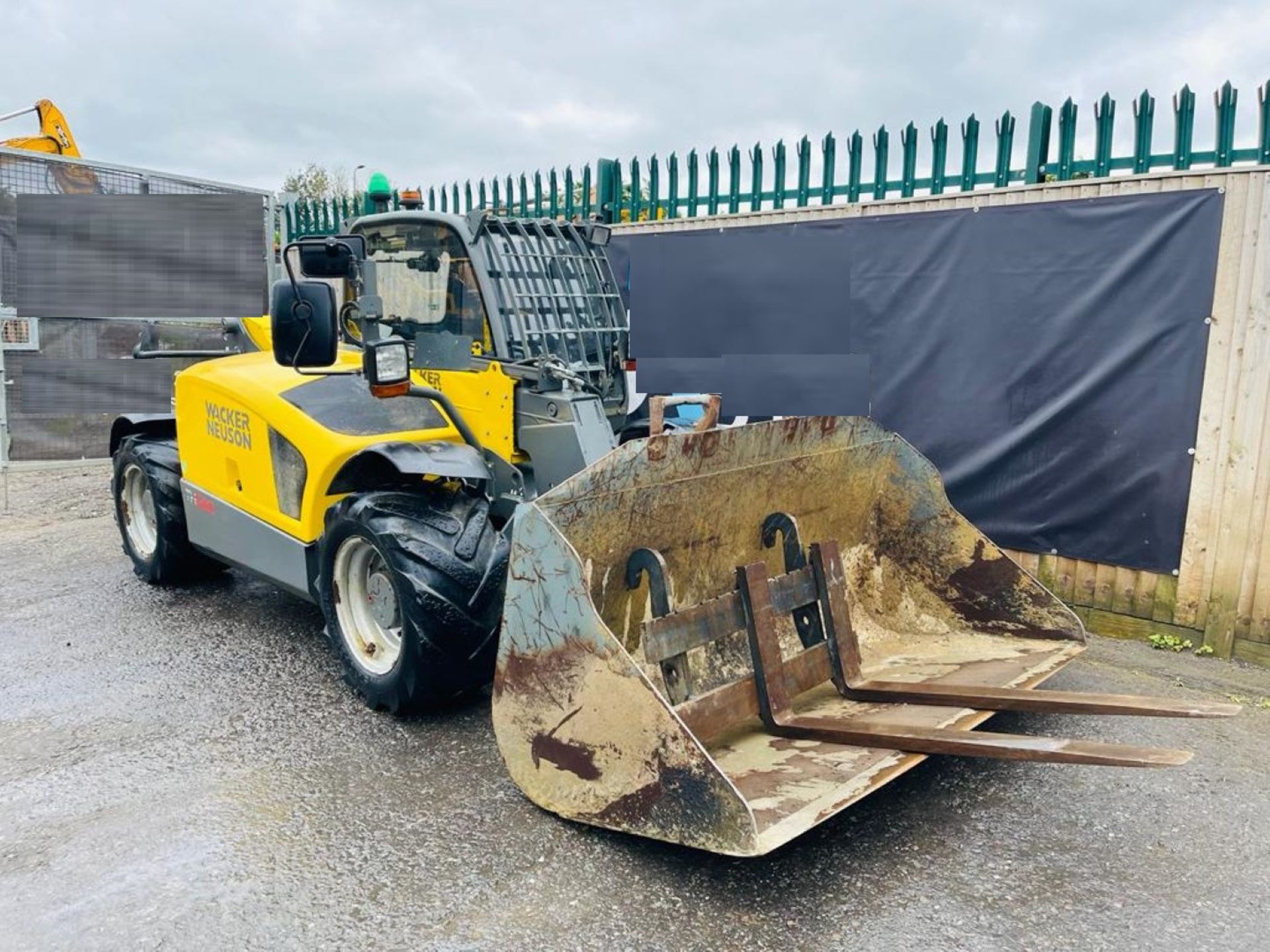 WACKER NEUSON TH522 YEAR 2016 3335 HOURS JOYSTICK HYDRAULIC HITCH 5 M REACH 2200 KG LIFT - Image 3 of 15