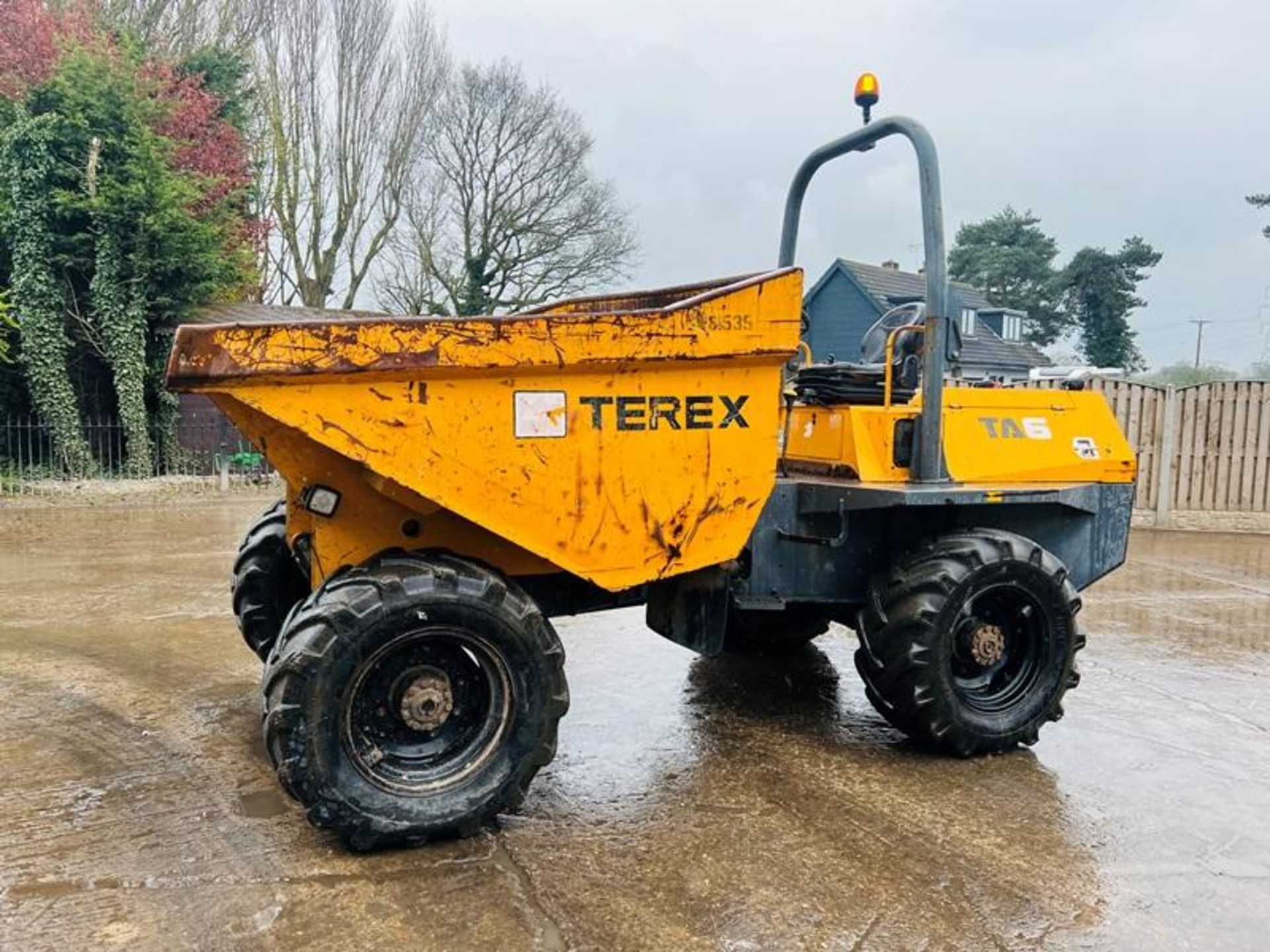 TEREX TA6 4WD DUMPER * YEAR 2011 , 2459 HOURS * C/W ROLE BAR - Image 8 of 15