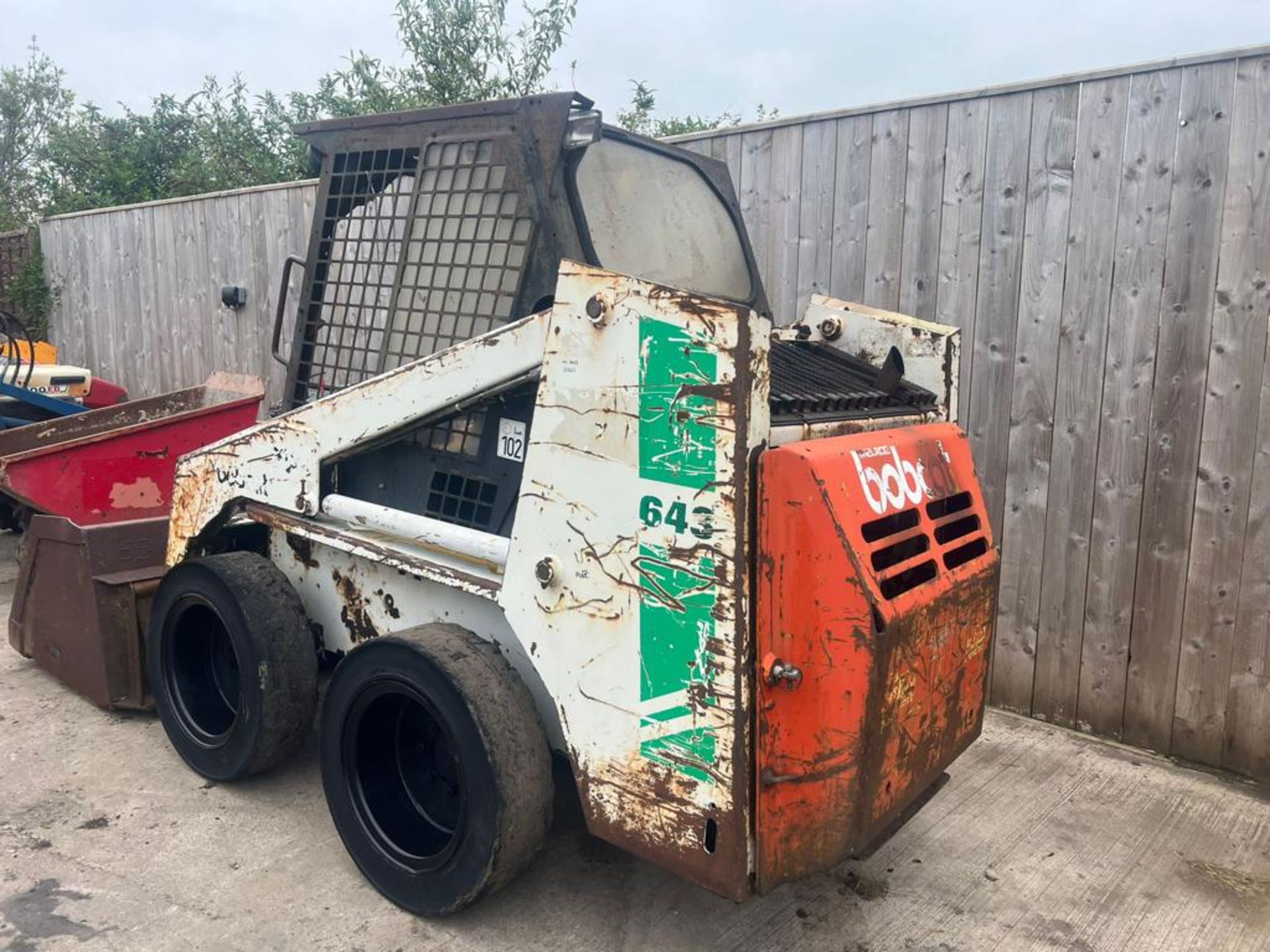 BOBCAT 643 SKID STEER LOADER - Image 2 of 2