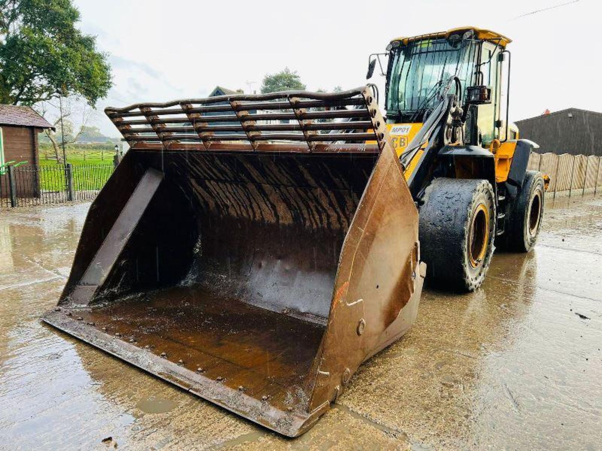 JCB 436E 4WD LOADING SHOVEL * YEAR 2010 * C/W TIP TOE BUCKET - Image 13 of 17