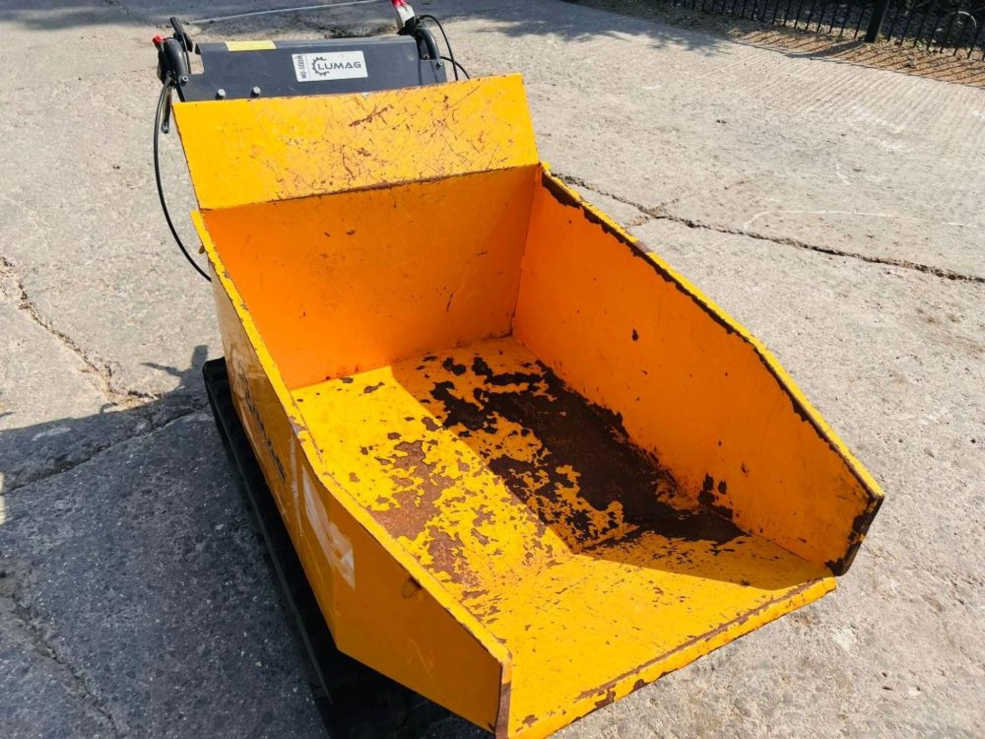 MINI-RAUPENDUMPER TRACKED PEDESTRIAN DUMPER *YEAR 2014* - Image 8 of 12