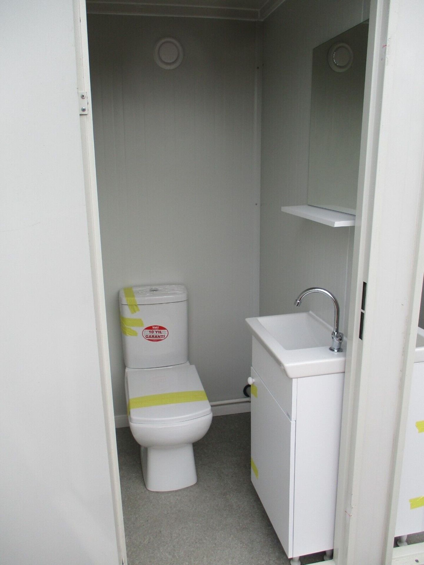 ADACON 2.1M X 1.35M DOUBLE TOILET BLOCK SECURE SHIPPING CONTAINER - Image 8 of 11