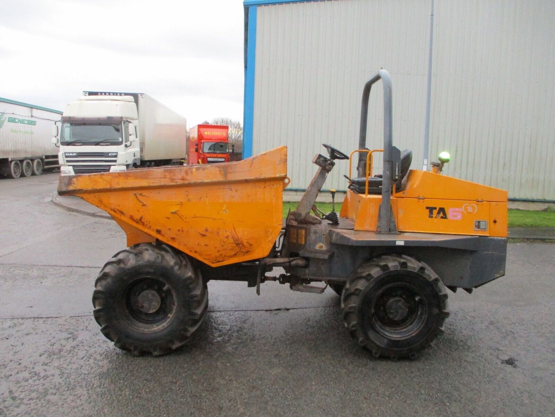 2015 TEREX 6 TON DUMPER BARFORD BENFORD THWAITES JCB ENGINE - Image 5 of 11