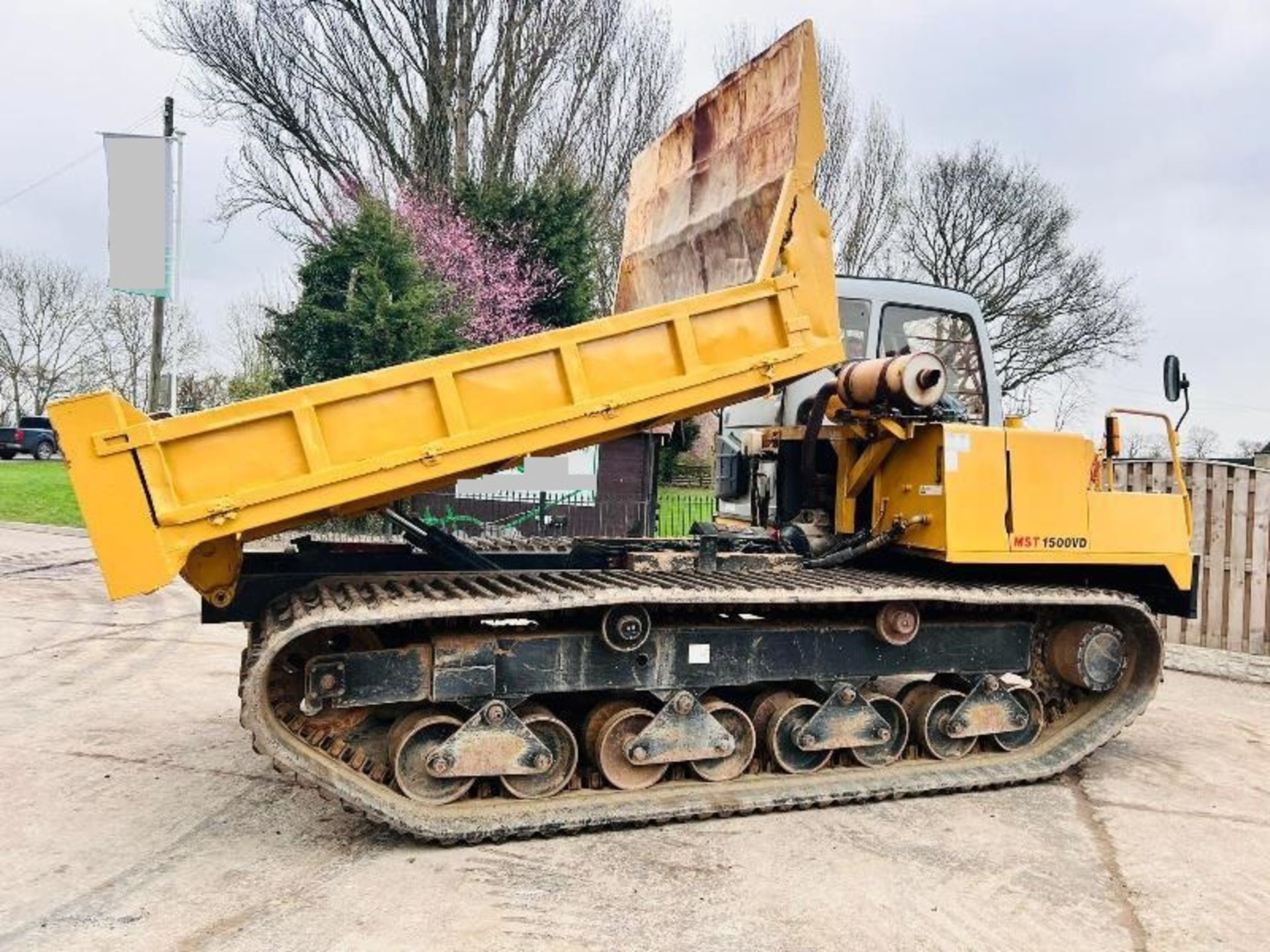 MOROOKA MST1500VD TRACKED DUMPER * 5875 HOURS * C/W RUBBER TRACKS - Image 4 of 20