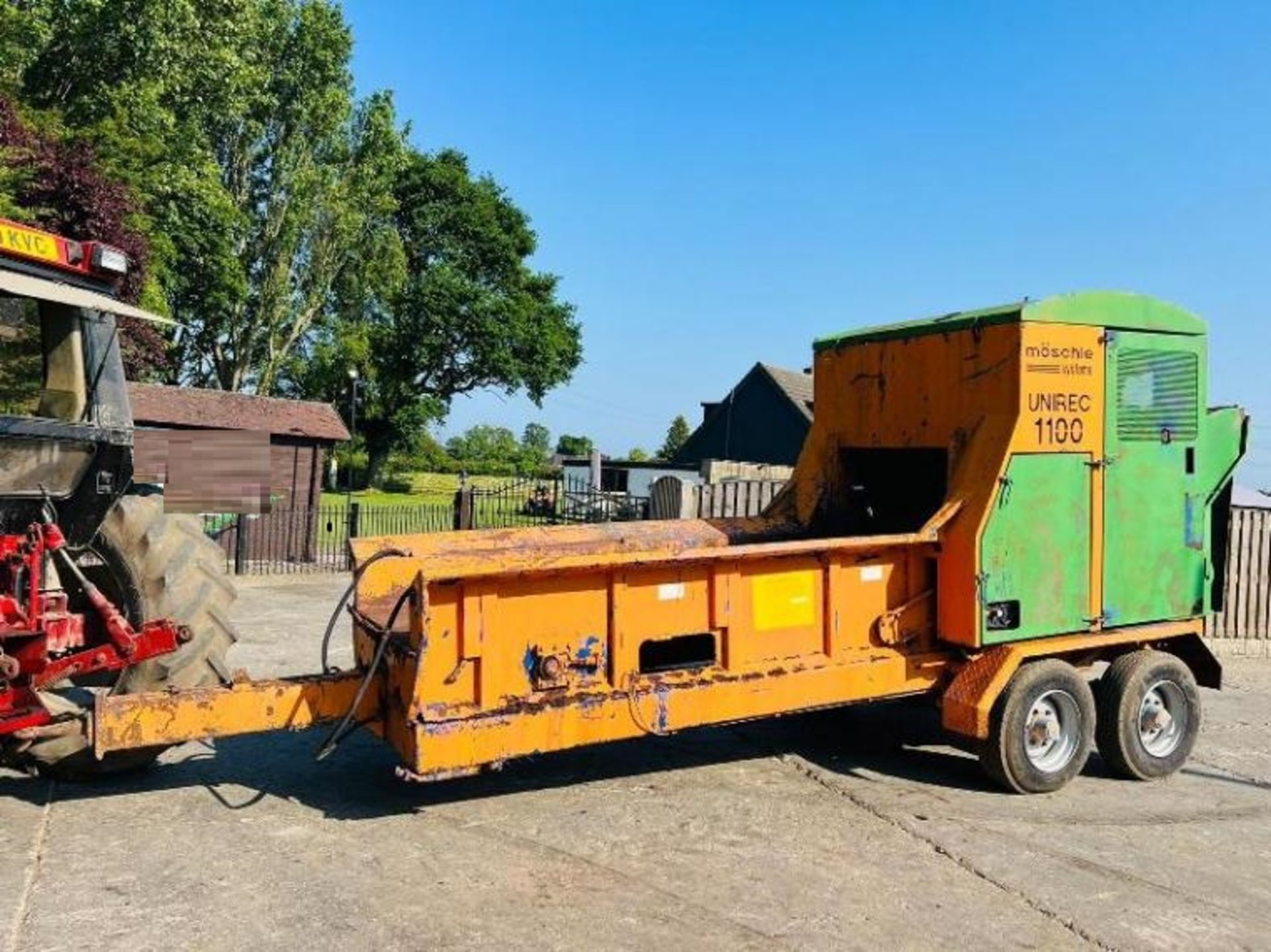 UNIREC 1100 TOWABLE WOOD SHREDDER - Image 5 of 13