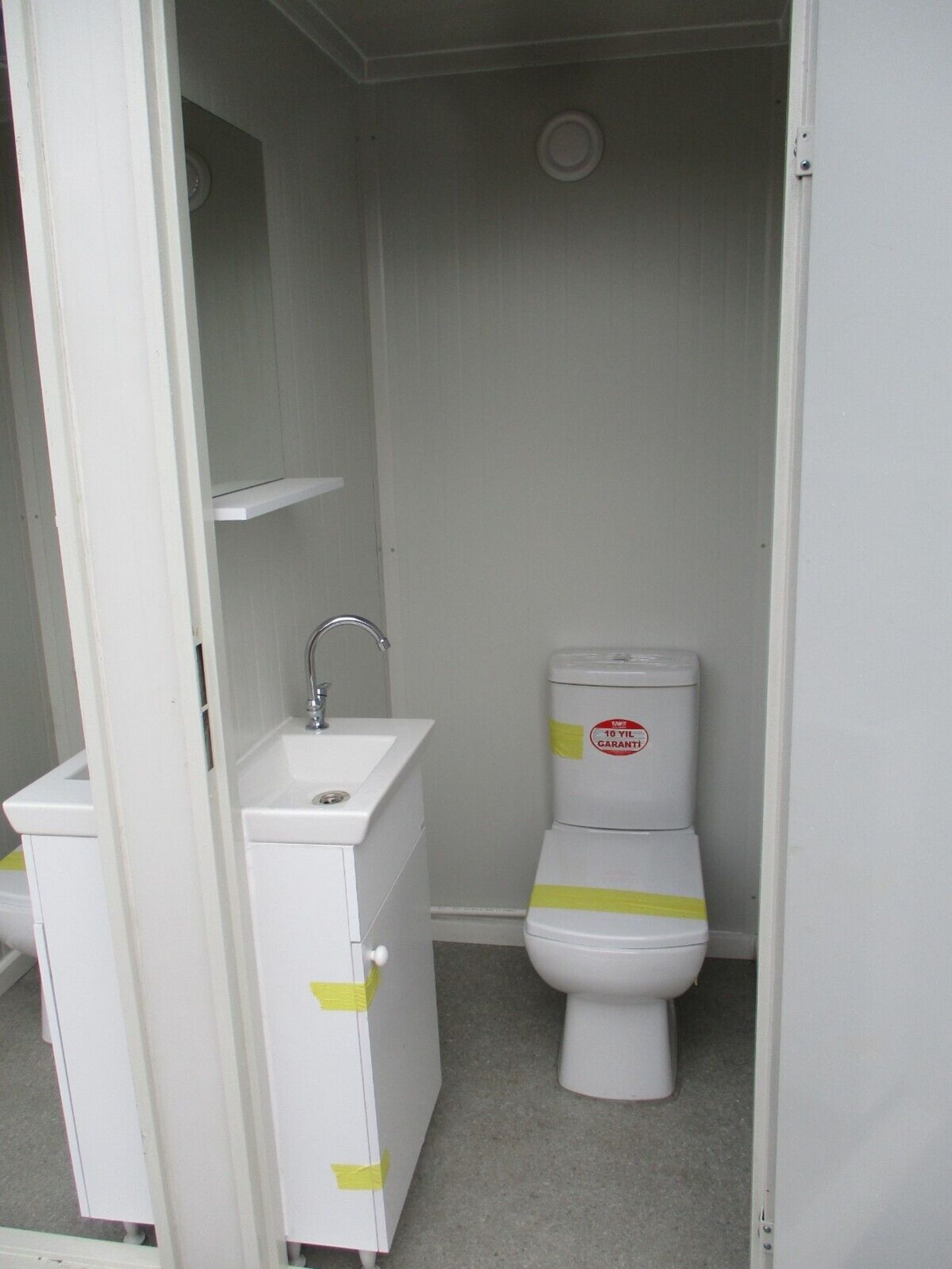 ADACON 2.1M X 1.35M DOUBLE TOILET BLOCK SECURE SHIPPING CONTAINER - Image 9 of 11