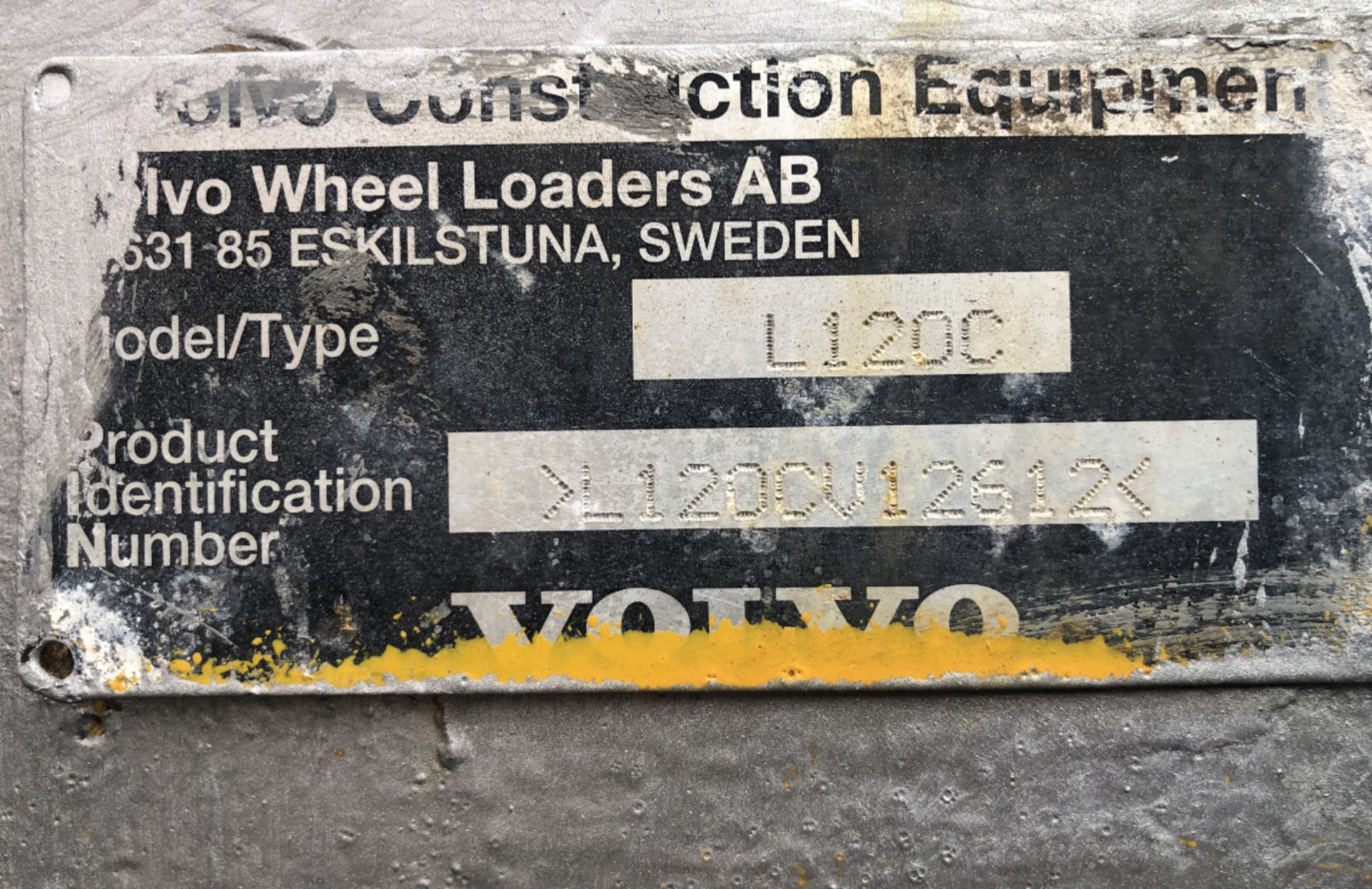 VOLVO L120 C WHEELED LOADER - Image 9 of 11