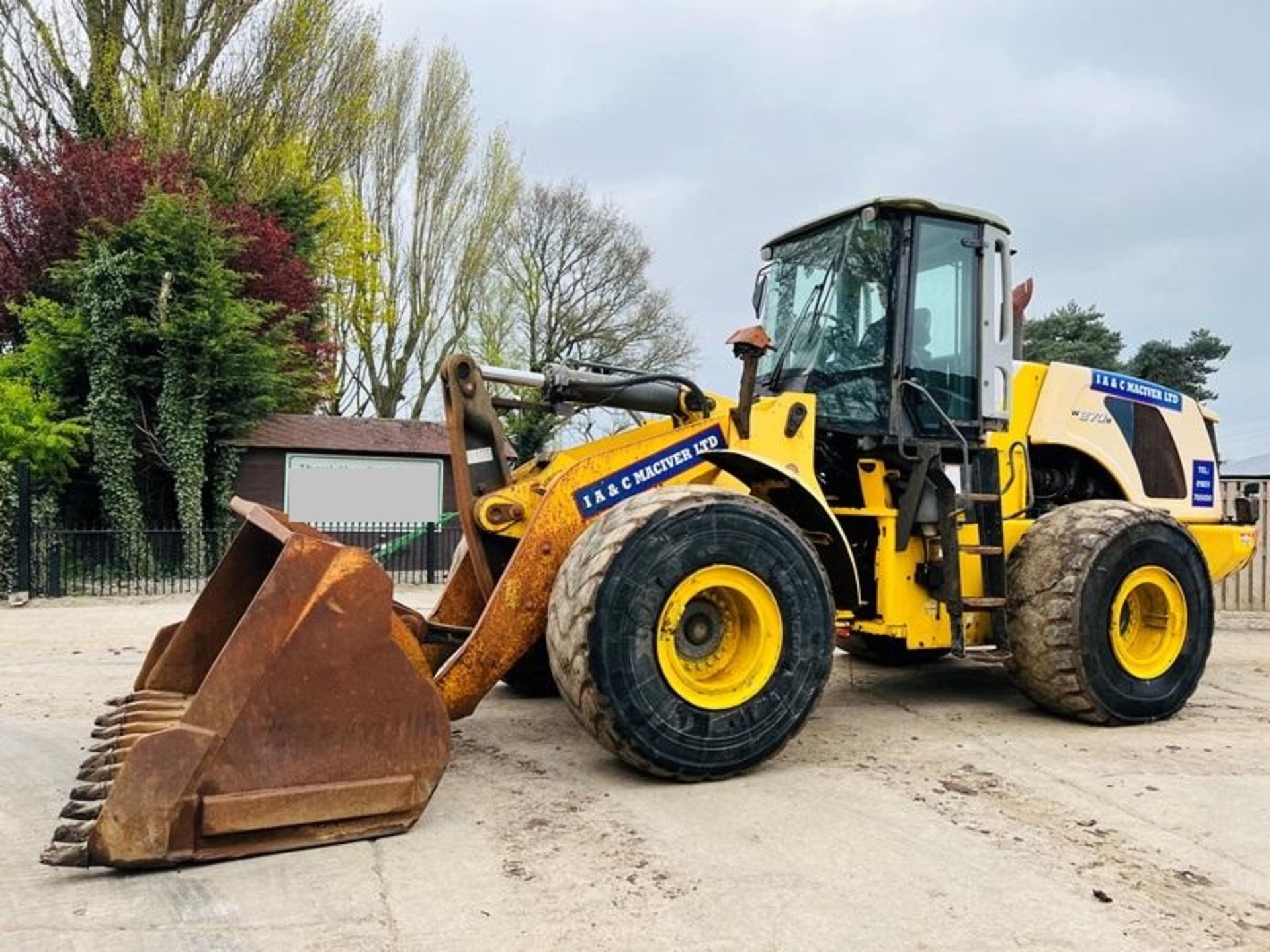 NEW HOLLAND W270B 4WD LOADING SHOVEL C/W LOAD MASTER 8000IX - Image 14 of 14