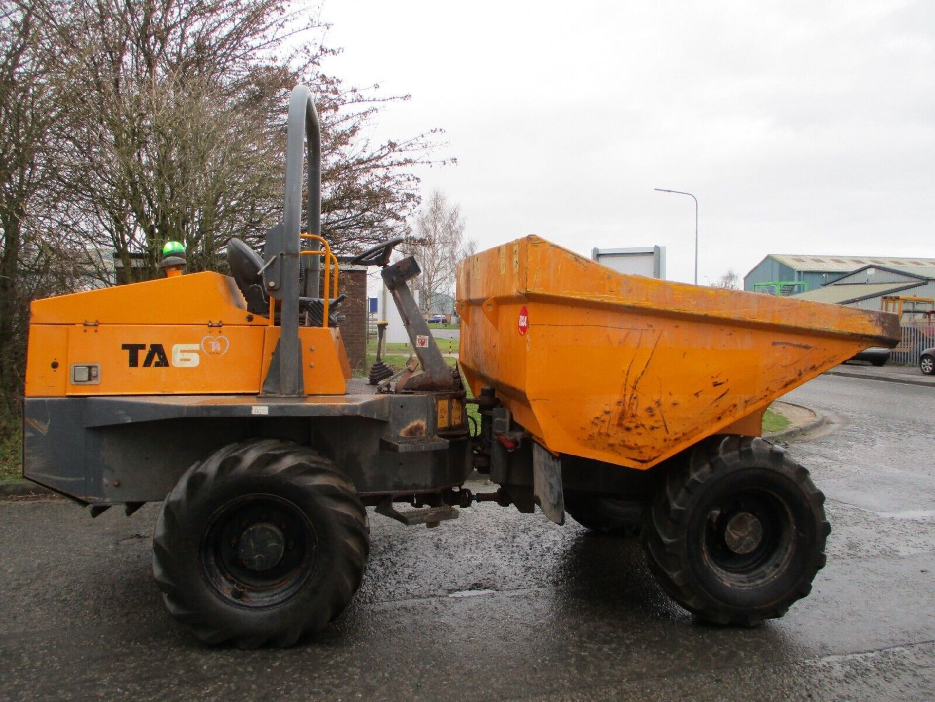 2015 TEREX 6 TON DUMPER BARFORD BENFORD THWAITES JCB ENGINE - Image 10 of 11