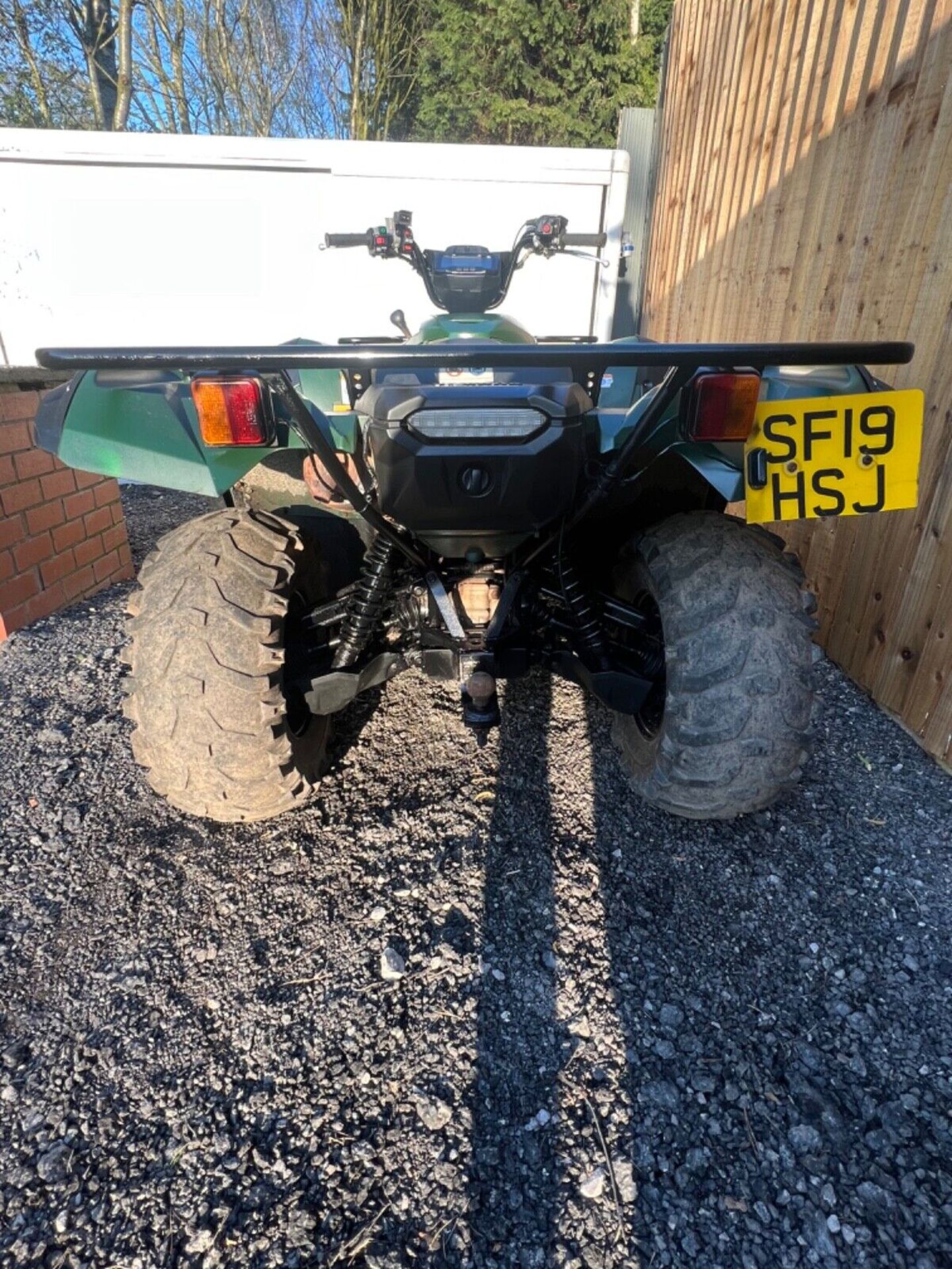 YAMAHA GRIZZLY 700 1300 HOURS FROM NEW 4X4 ROAD LEGAL FARM QUAD BIKE ATV - Image 9 of 13
