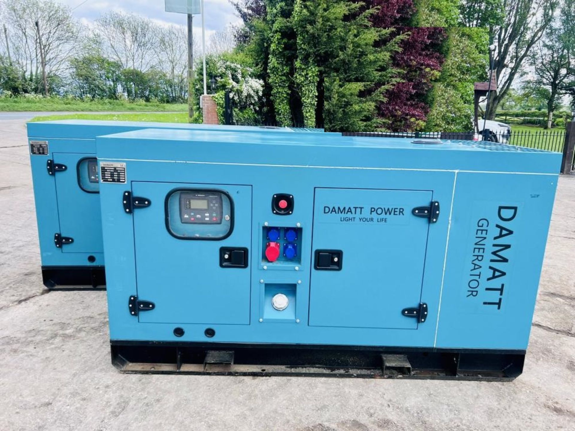 BRAND NEW DEMATT CA-30 41KVA SILENT RUN GENERATOR *YEAR 2023