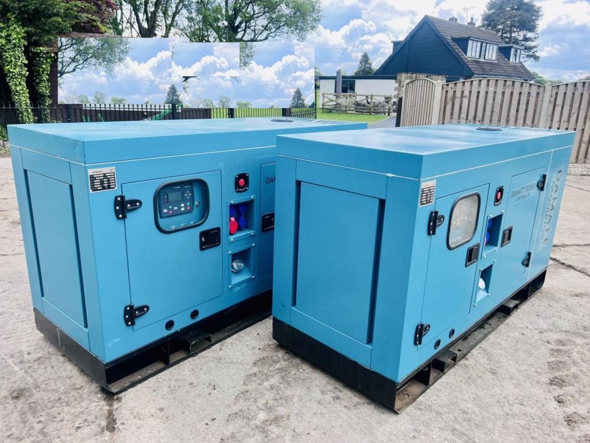 BRAND NEW DEMATT CA-30 41KVA SILENT RUN GENERATOR *YEAR 2023 - Image 2 of 15