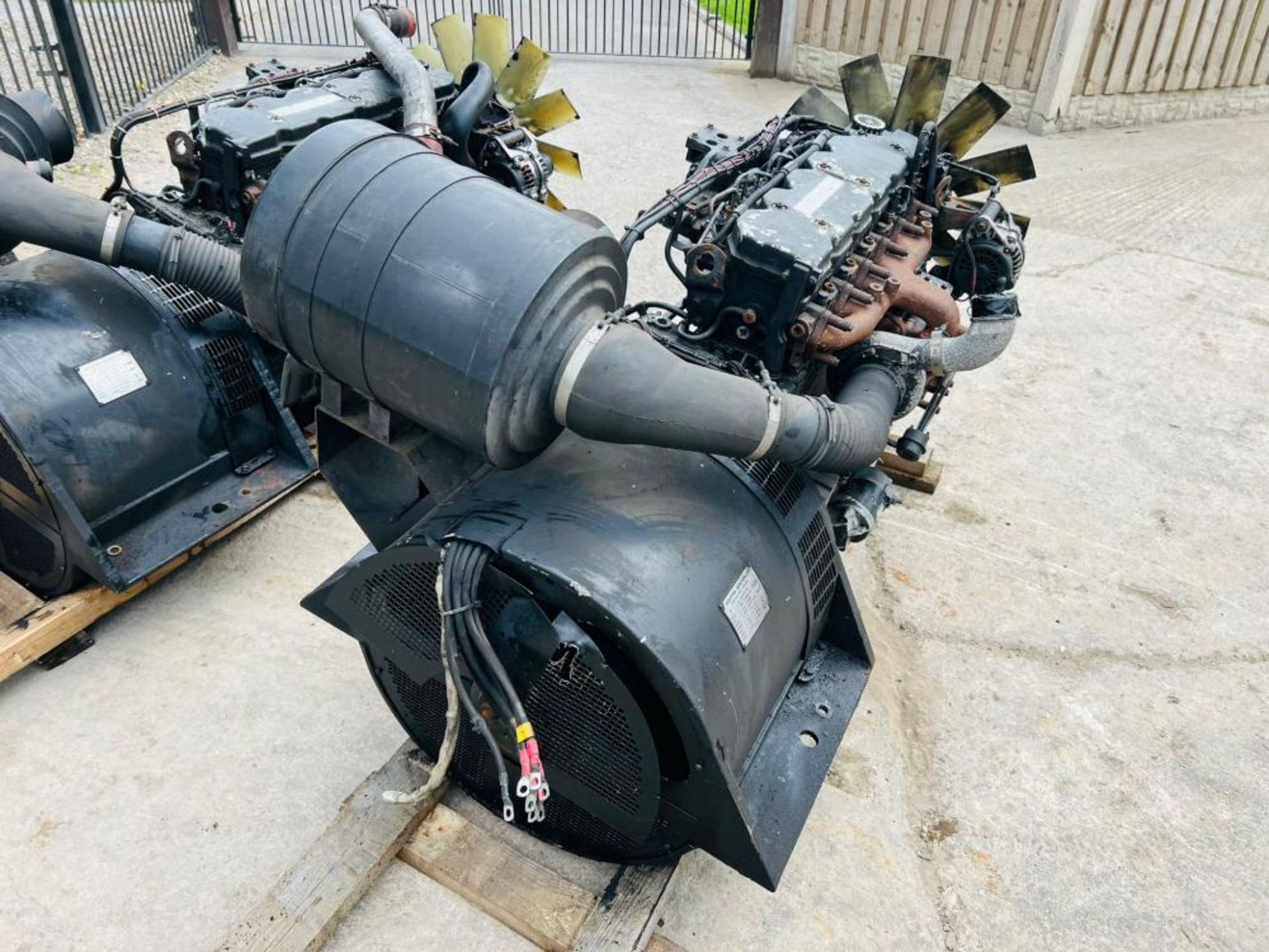 HOUCHIN AREOSPACE 100KVA GENERATOR C/W CUMINS TURBO ENGINE *CHOICE OF TWO* - Image 10 of 15