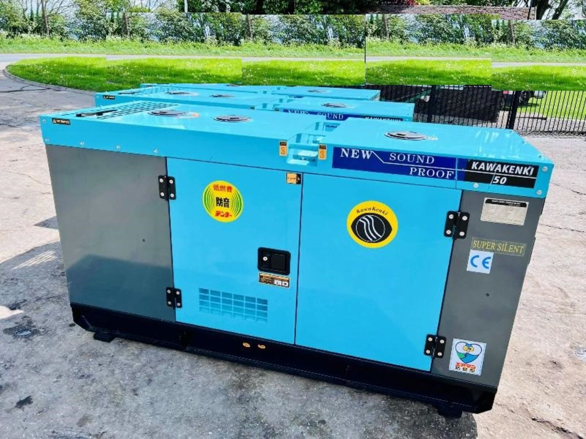 BRAND NEW KAWAKENI KK50 50KVA SILENT RUN GENERATOR *YEAR 2023 - Image 7 of 22