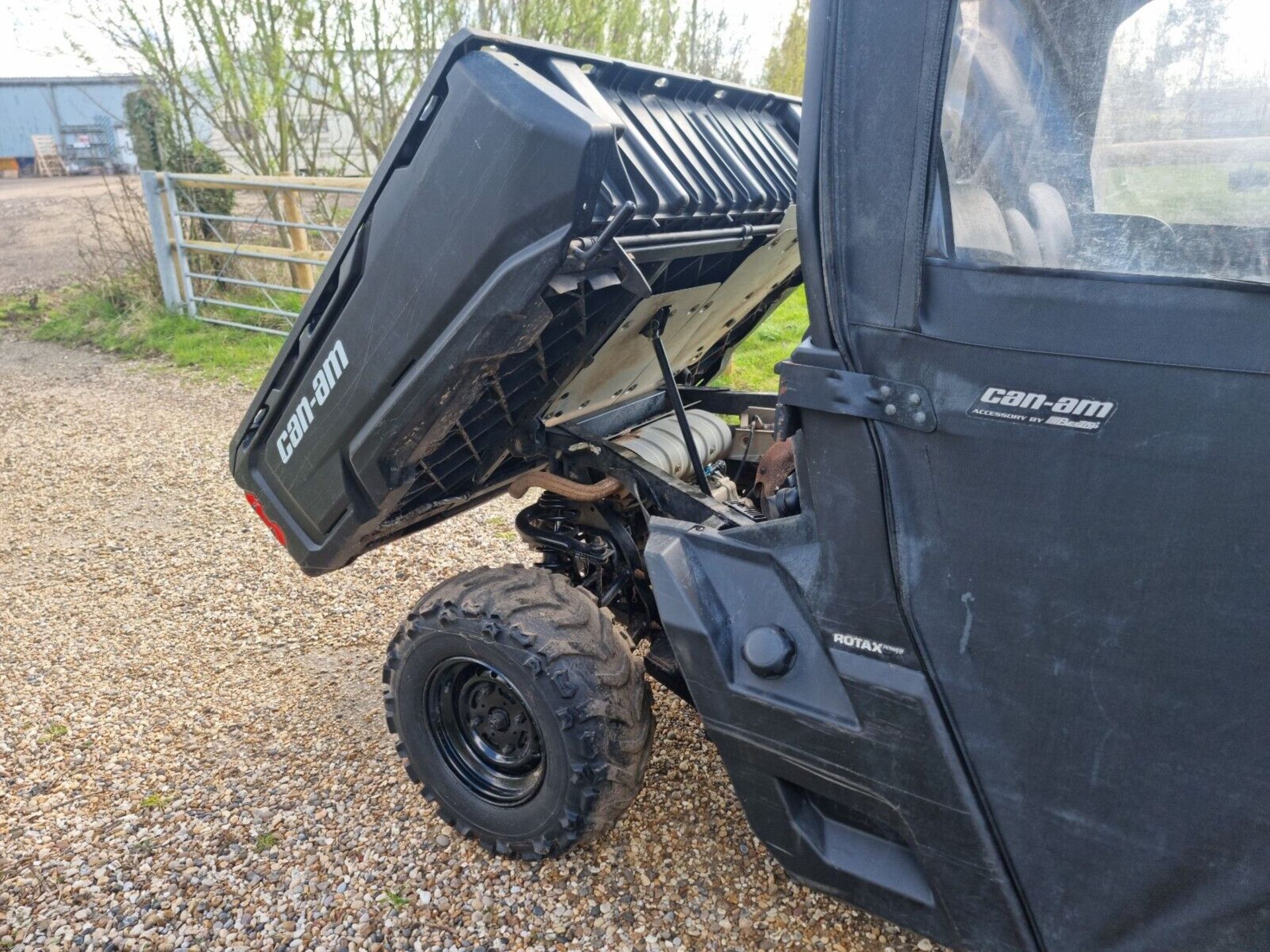 CAN AM TRAXTER 800 HD 4X4, ROAD LEGAL, FULL CAB, - Image 4 of 7