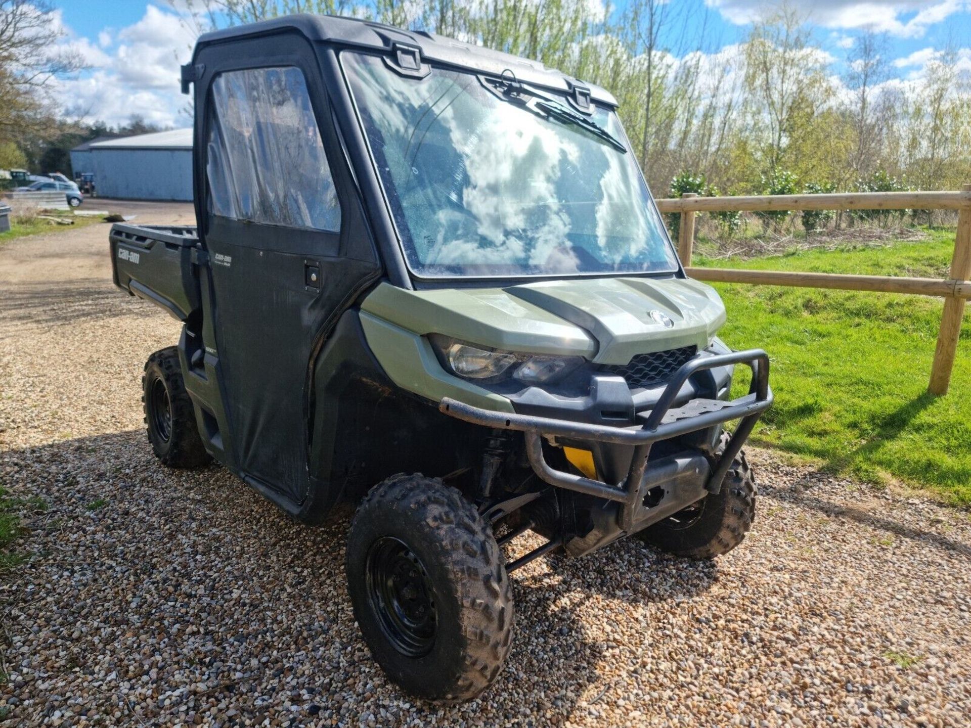 CAN AM TRAXTER 800 HD 4X4, ROAD LEGAL, FULL CAB, - Image 2 of 7
