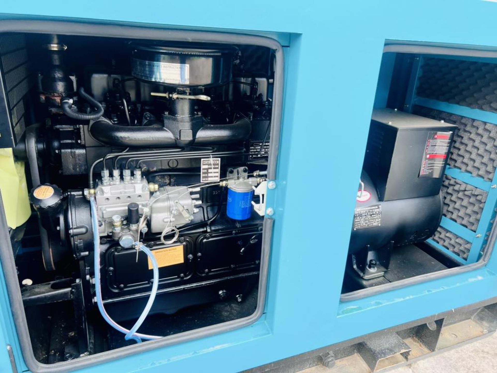 BRAND NEW DEMATT CA-30 41KVA SILENT RUN GENERATOR *YEAR 2023 - Image 10 of 15