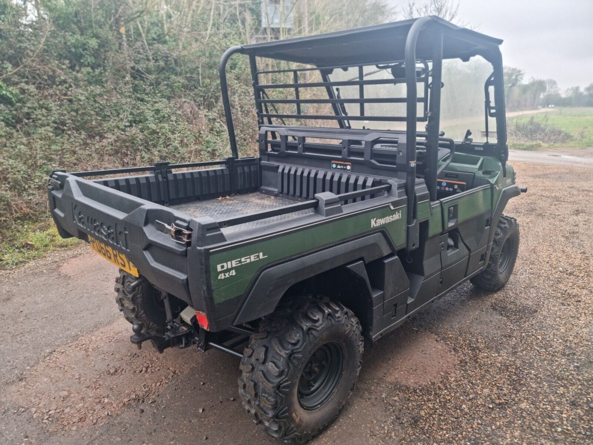 2016 KAWASAKI MULE PRO DX, 4X4, ROAD LEGAL, FULL CAB, - Image 2 of 5