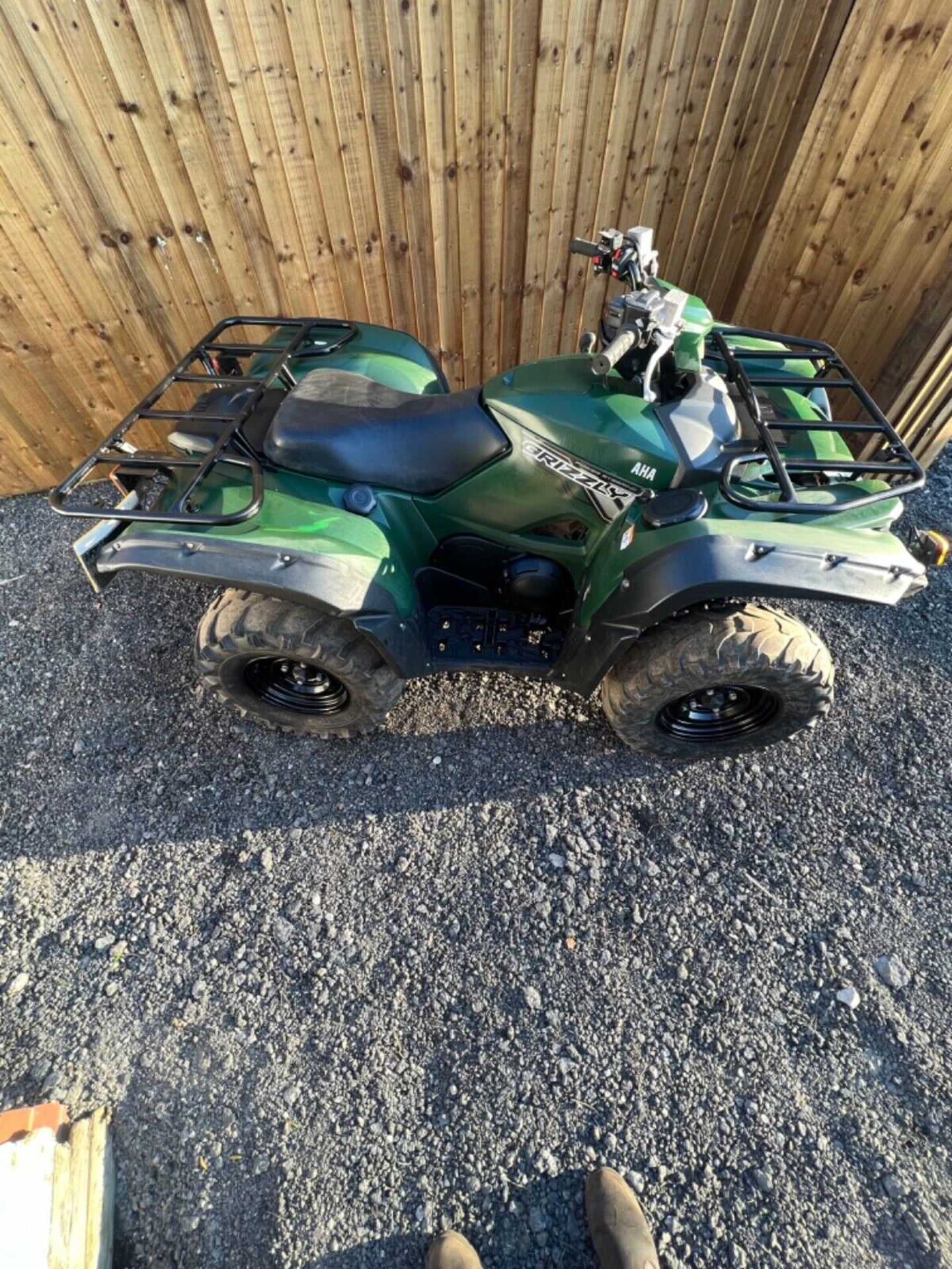 YAMAHA GRIZZLY 700 1300 HOURS FROM NEW 4X4 ROAD LEGAL FARM QUAD BIKE ATV - Image 4 of 13