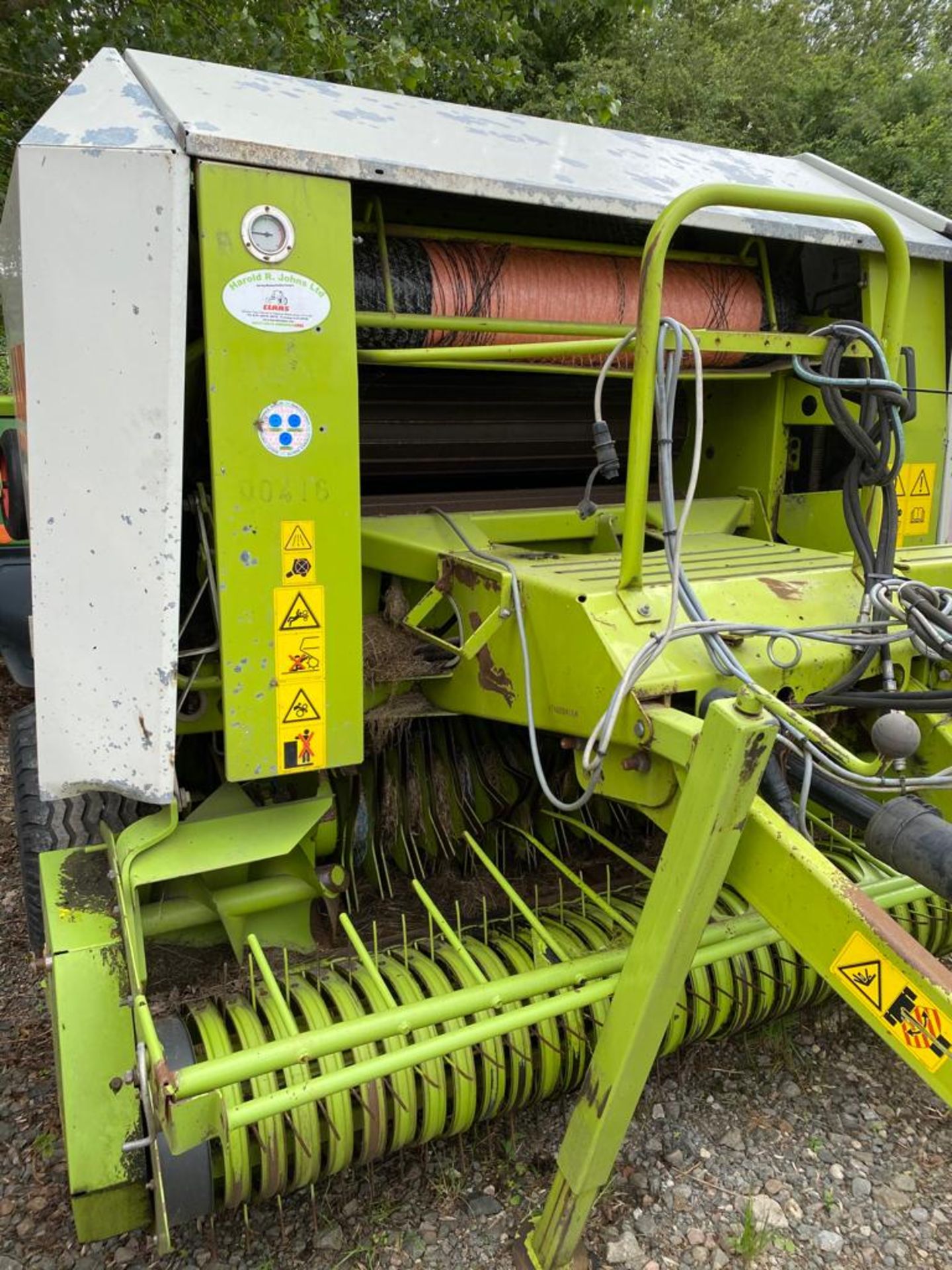 CLAAS ROLLANT 255 ROTO CUT ROUND BALER - Image 5 of 9