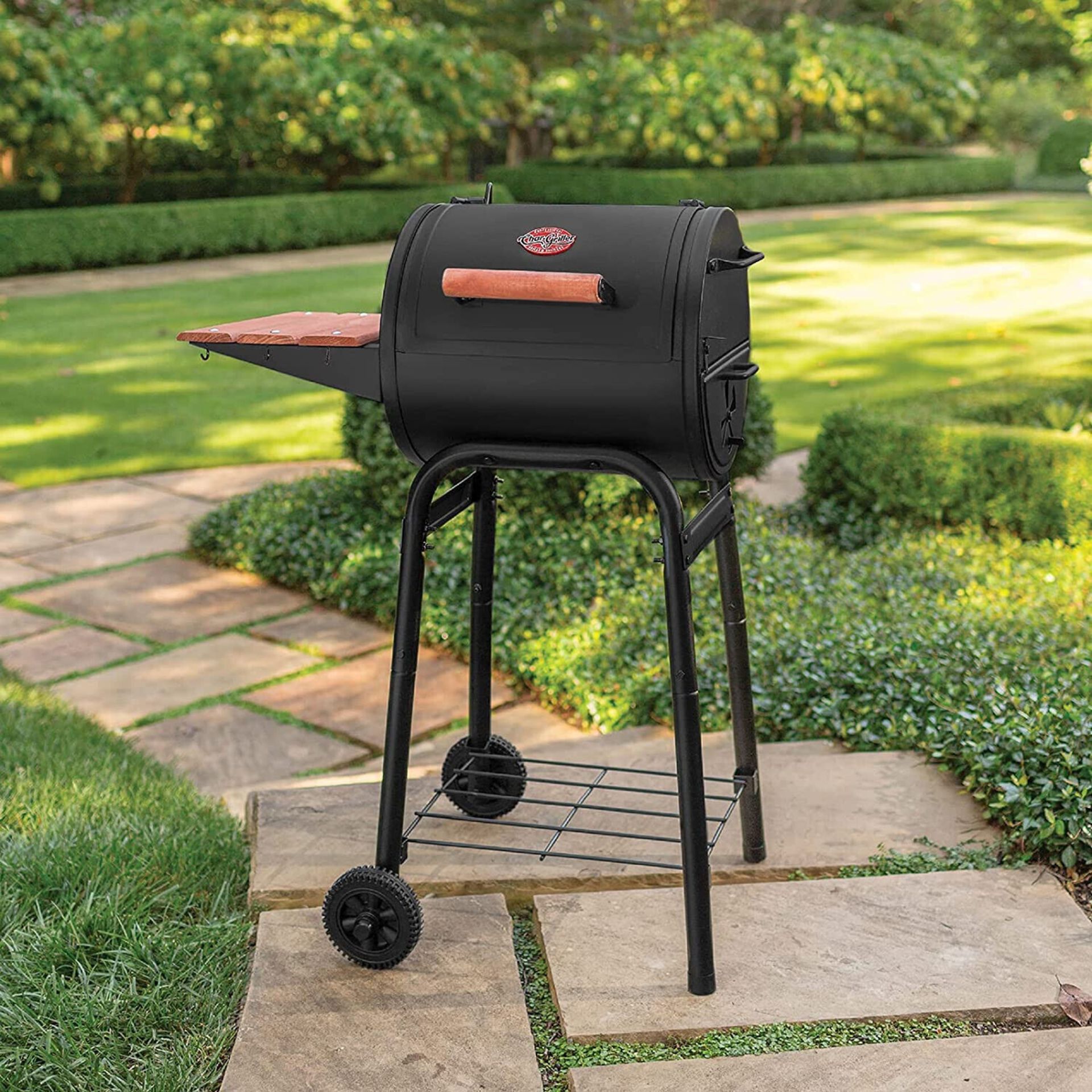 BRAND NEW CHAR-GRILLER PATIO PRO CHARCOAL BBQ - Image 3 of 8