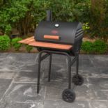 BRAND NEW - CHAR-GRILLER WRANGLER CHARCOAL BBQ WITH METAL SHELF