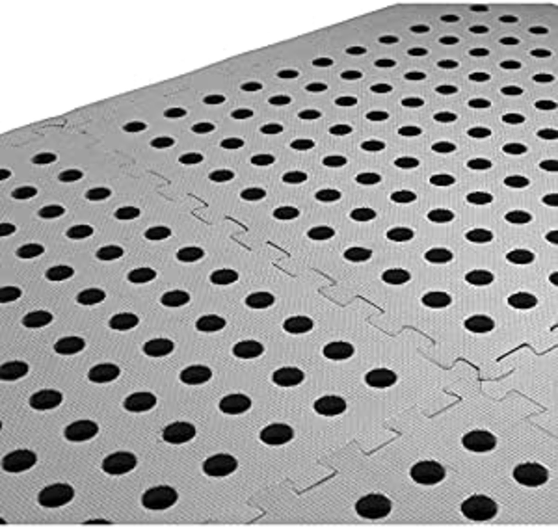 288 X BROOKSTONE NEW INTERCONNECTING GYM / GARAGE FLOOR MATS (48 PACKS OF 6) - 62 X 62 X 1.2CM - Image 3 of 6