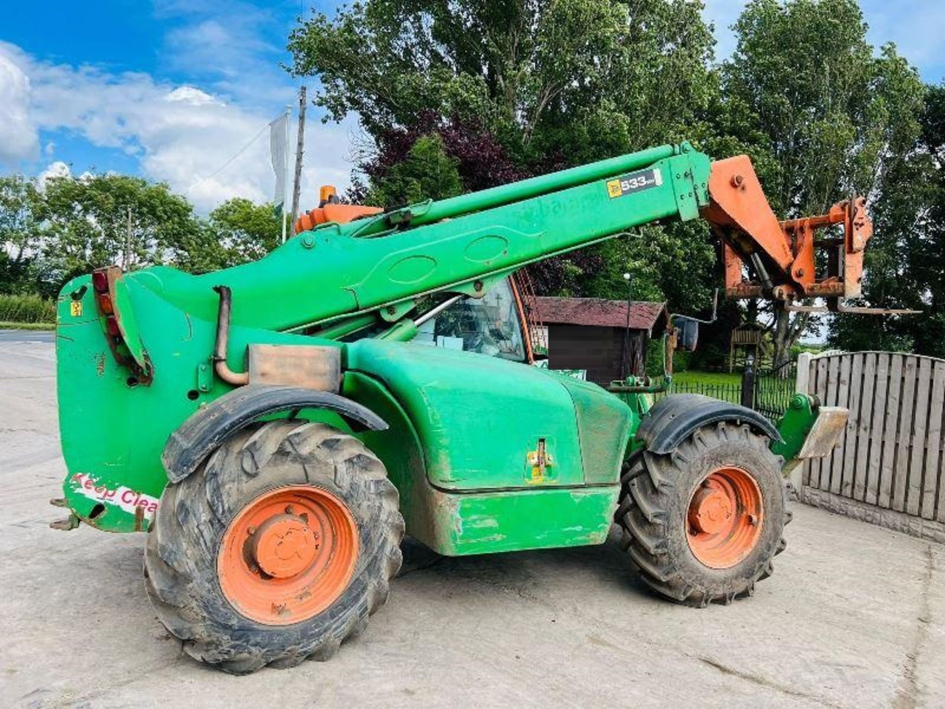 JCB 535-105 TELEHANDLER * 12.5 METERS * C/W PALLET TINES - Image 13 of 20