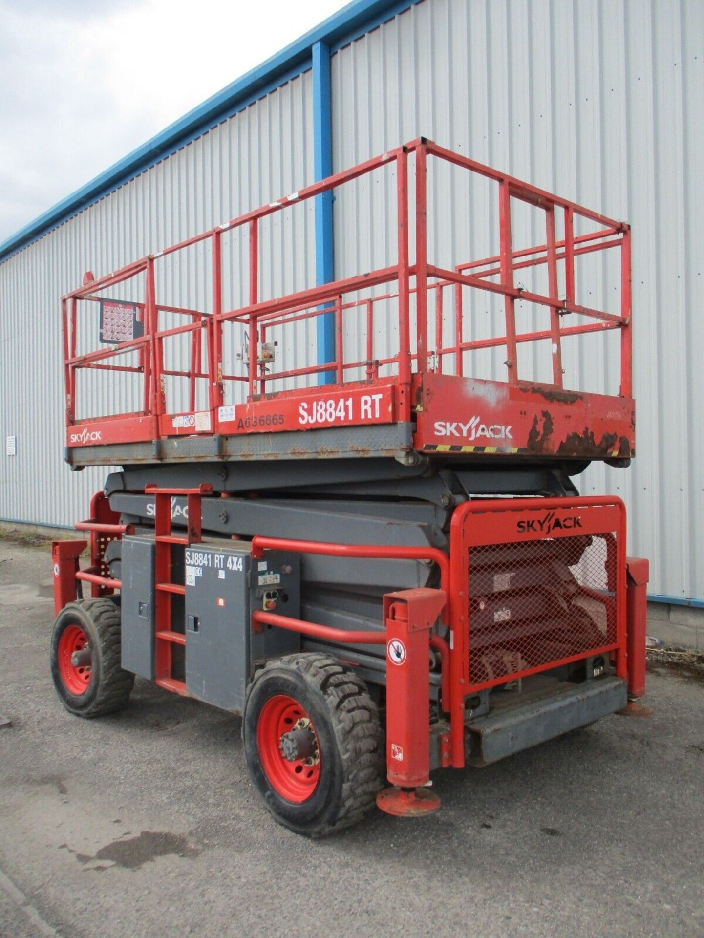 2014 SKYJACK 8841 SCISSOR LIFT ACCESS PLATFORM CHERRY PICKER MEWP GENIE DELIVERY - Bild 12 aus 13