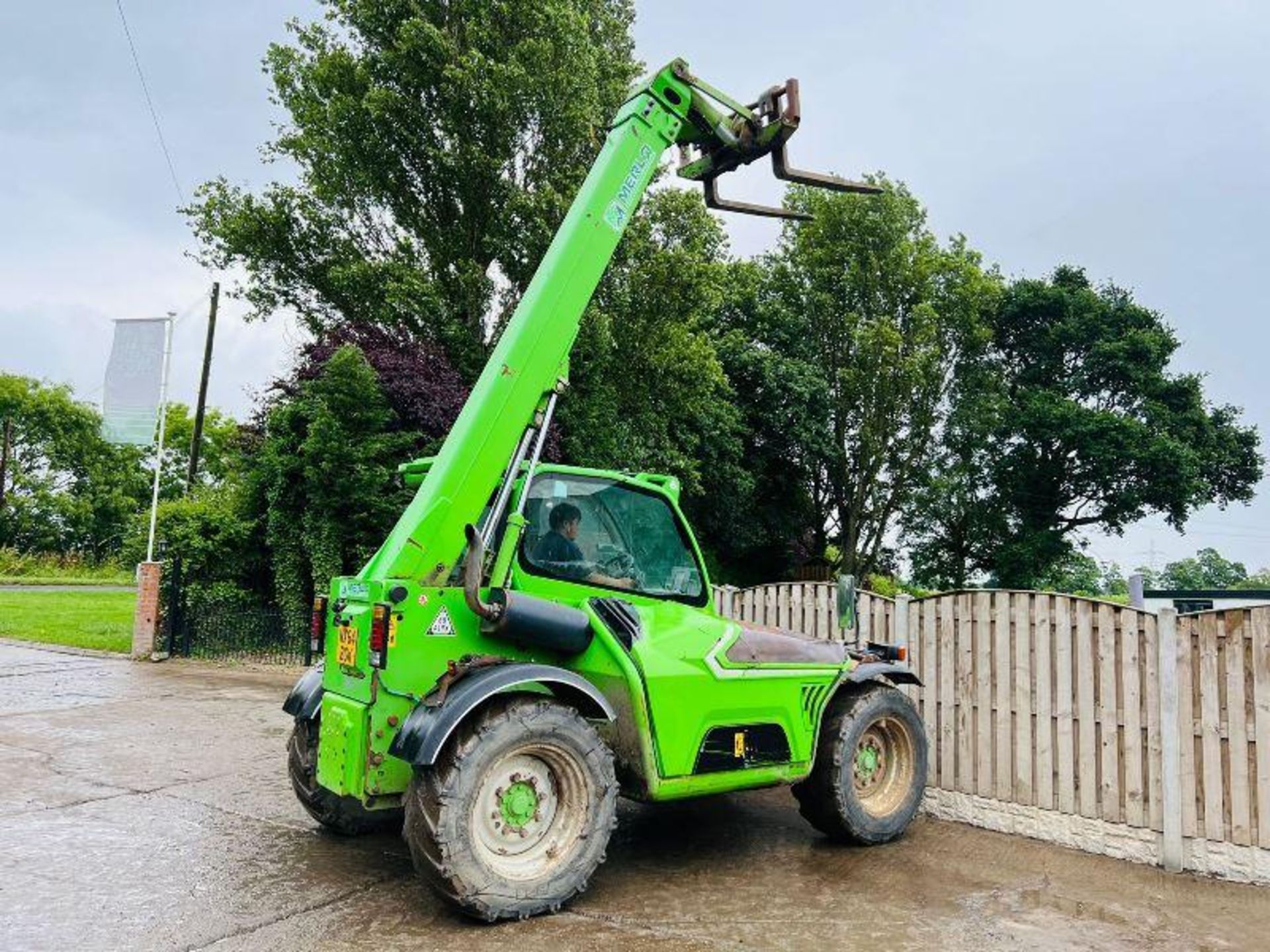 MERLO TF38.7-120 4WD TELEHANDLER *YEAR 2014* C/W PALLET TINES - Image 4 of 15