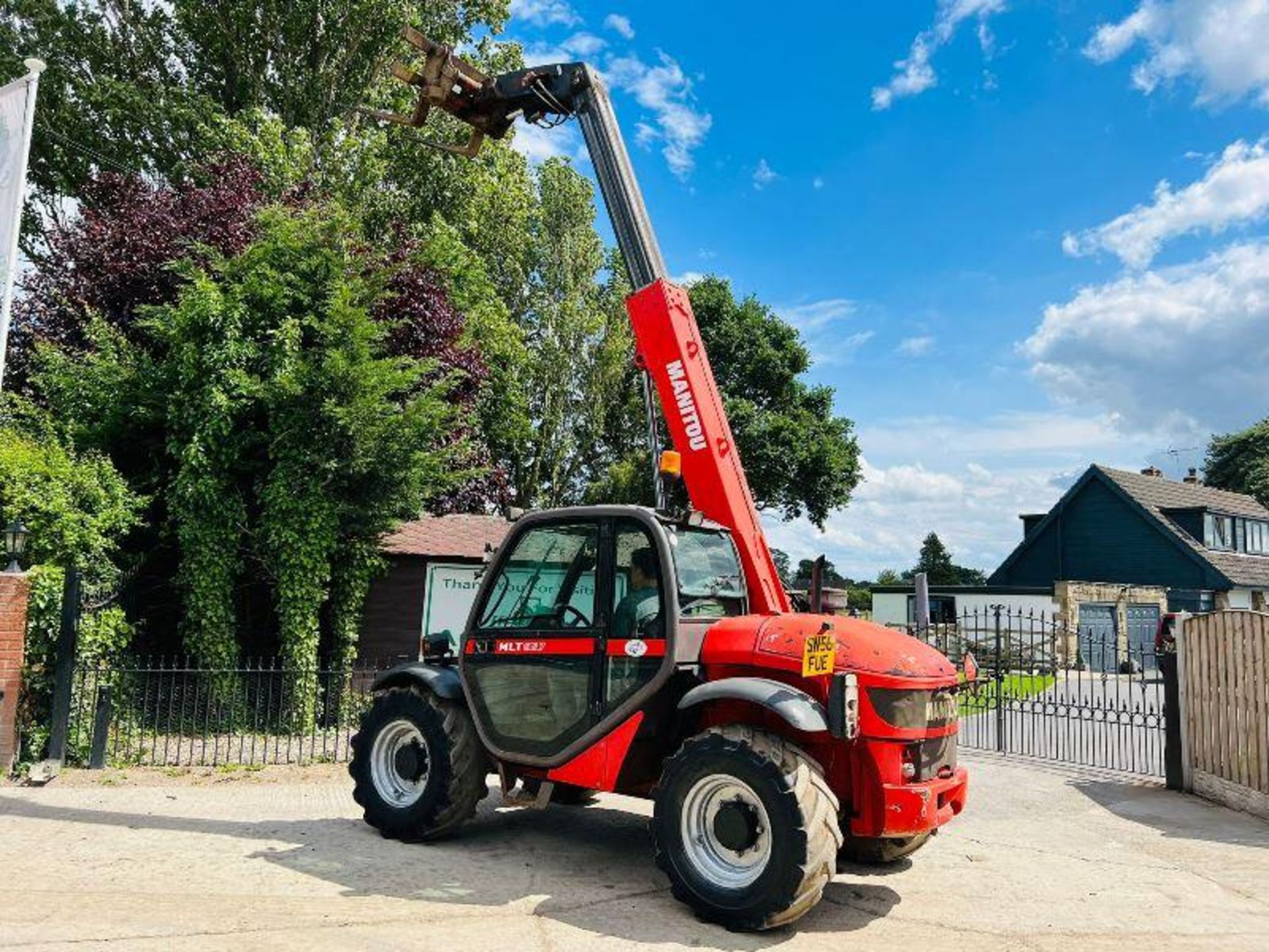 MANITOU MLT627T 4WD TELEHANDLER C/W PALLET TINES - Image 16 of 18