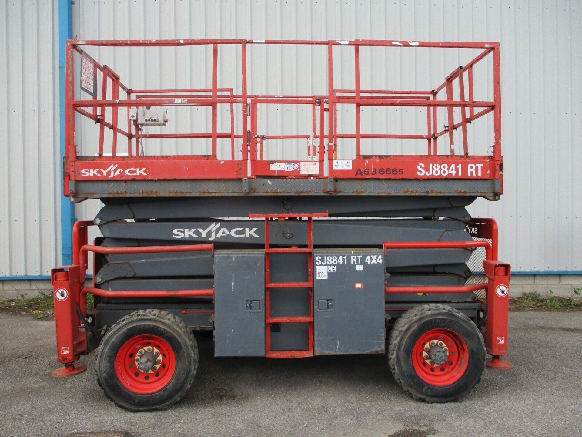 2014 SKYJACK 8841 SCISSOR LIFT ACCESS PLATFORM CHERRY PICKER MEWP GENIE DELIVERY