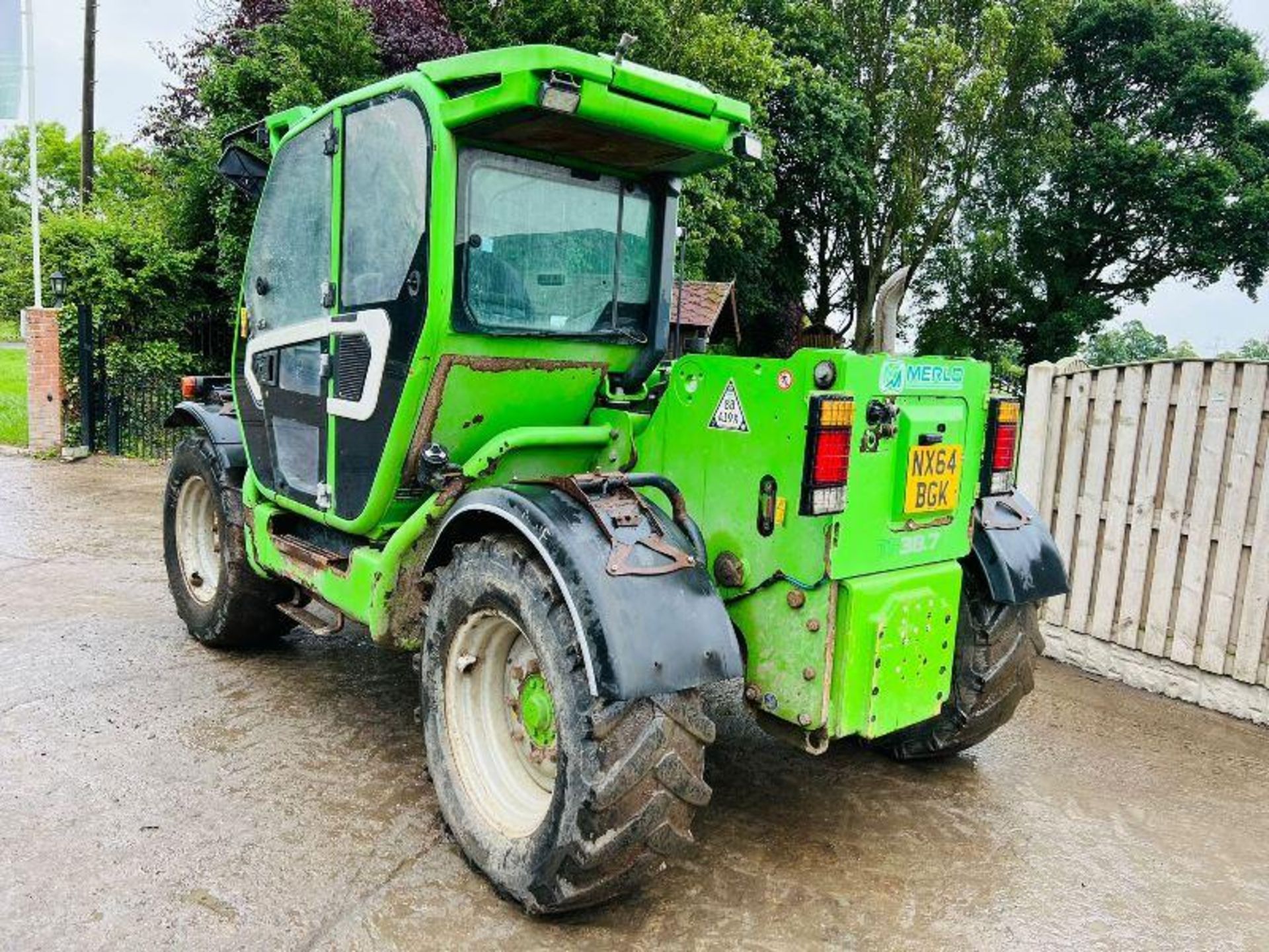 MERLO TF38.7-120 4WD TELEHANDLER *YEAR 2014* C/W PALLET TINES - Image 15 of 15