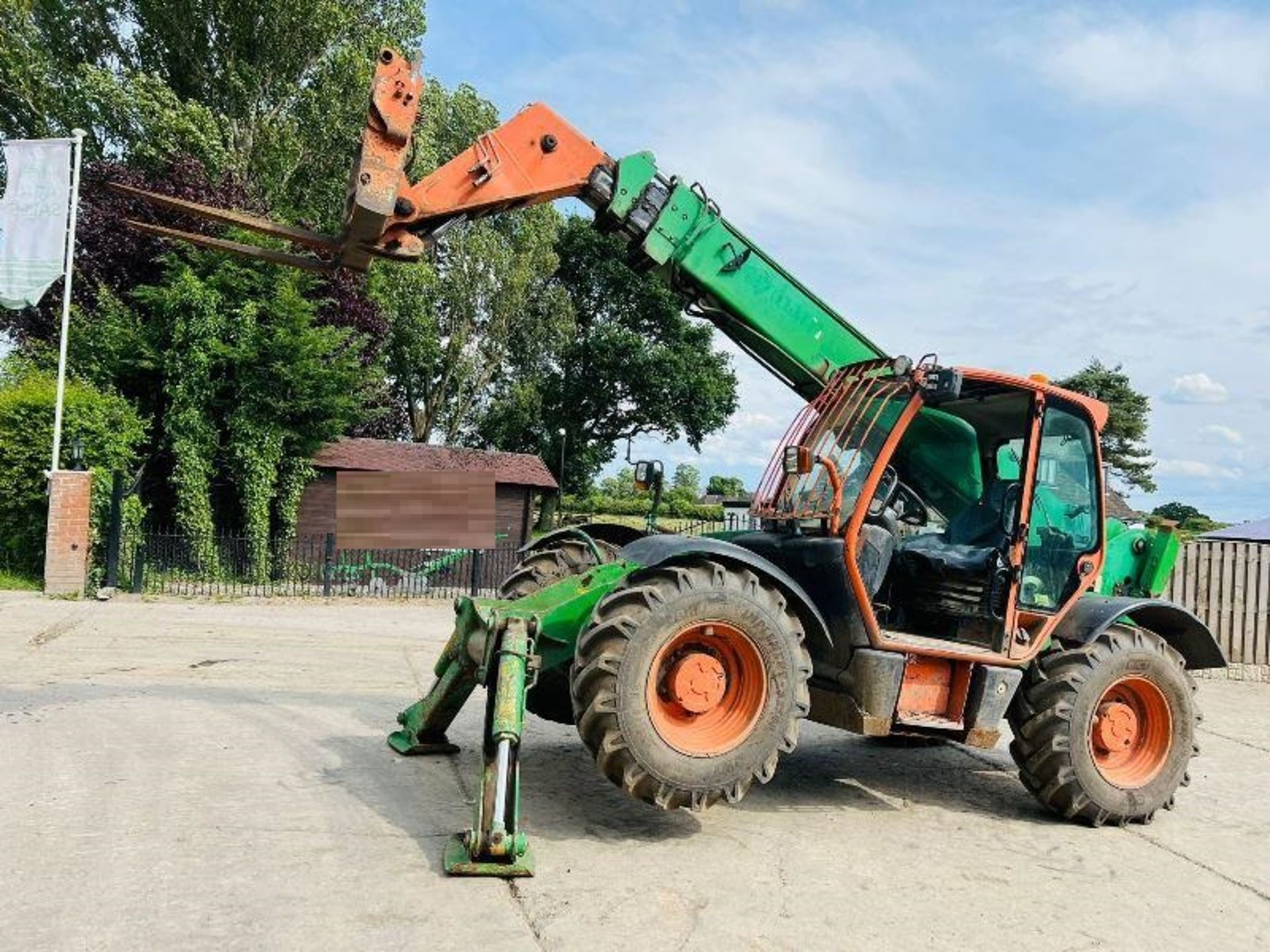 JCB 535-105 TELEHANDLER * 12.5 METERS * C/W PALLET TINES - Image 6 of 20