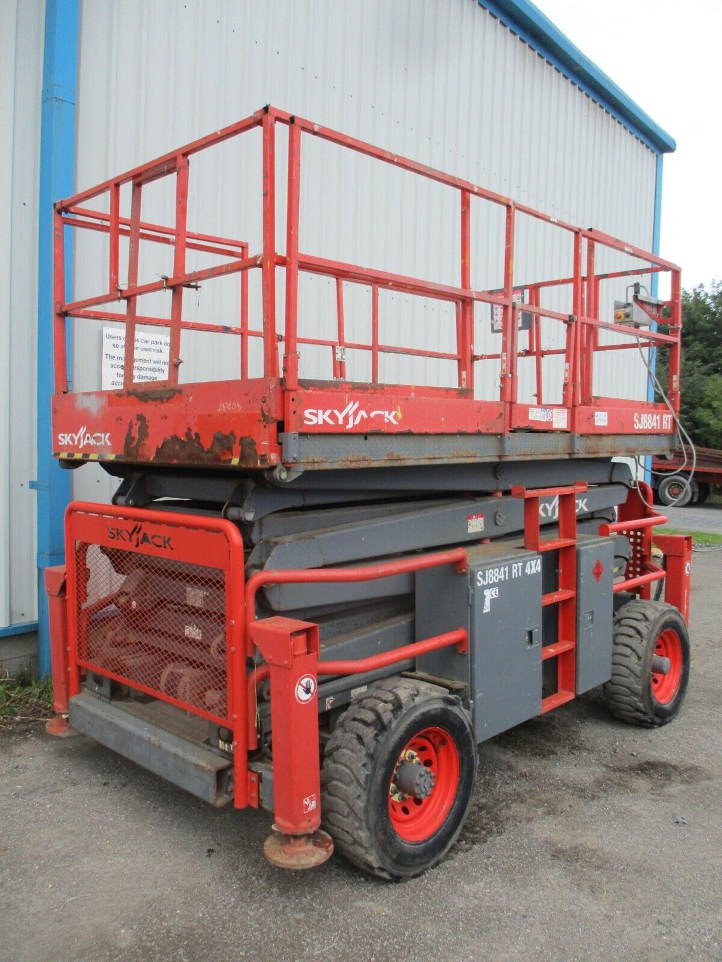 2014 SKYJACK 8841 SCISSOR LIFT ACCESS PLATFORM CHERRY PICKER MEWP GENIE DELIVERY - Bild 13 aus 13