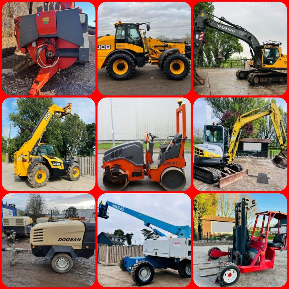 AUCTION OF AGRI, DUMPERS FLT, MACHINERY HGV, TRACTOR & PLANT Ends from Tuesday 18th July 2023 at 11.00