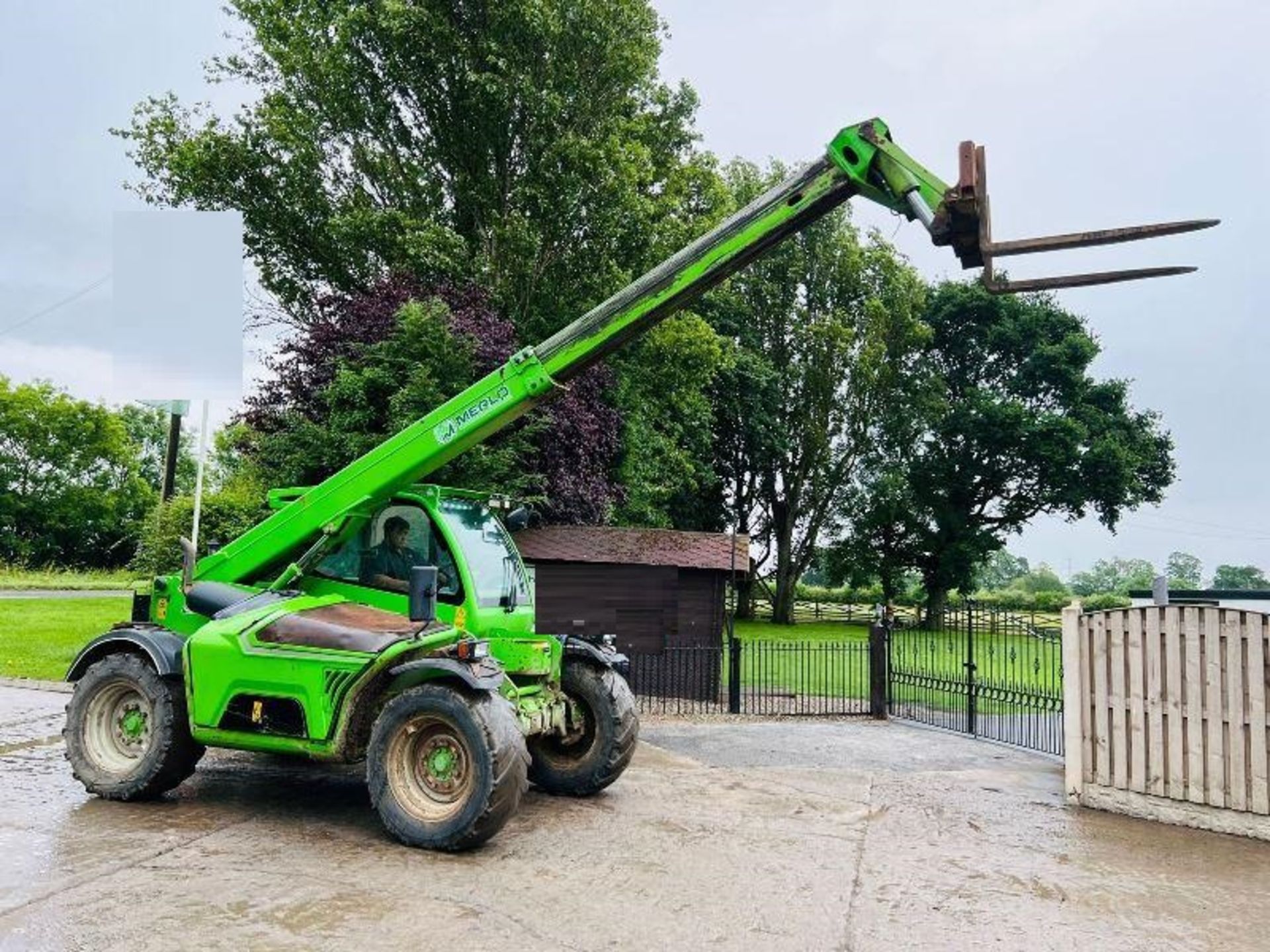 MERLO TF38.7-120 4WD TELEHANDLER *YEAR 2014* C/W PALLET TINES - Image 6 of 15