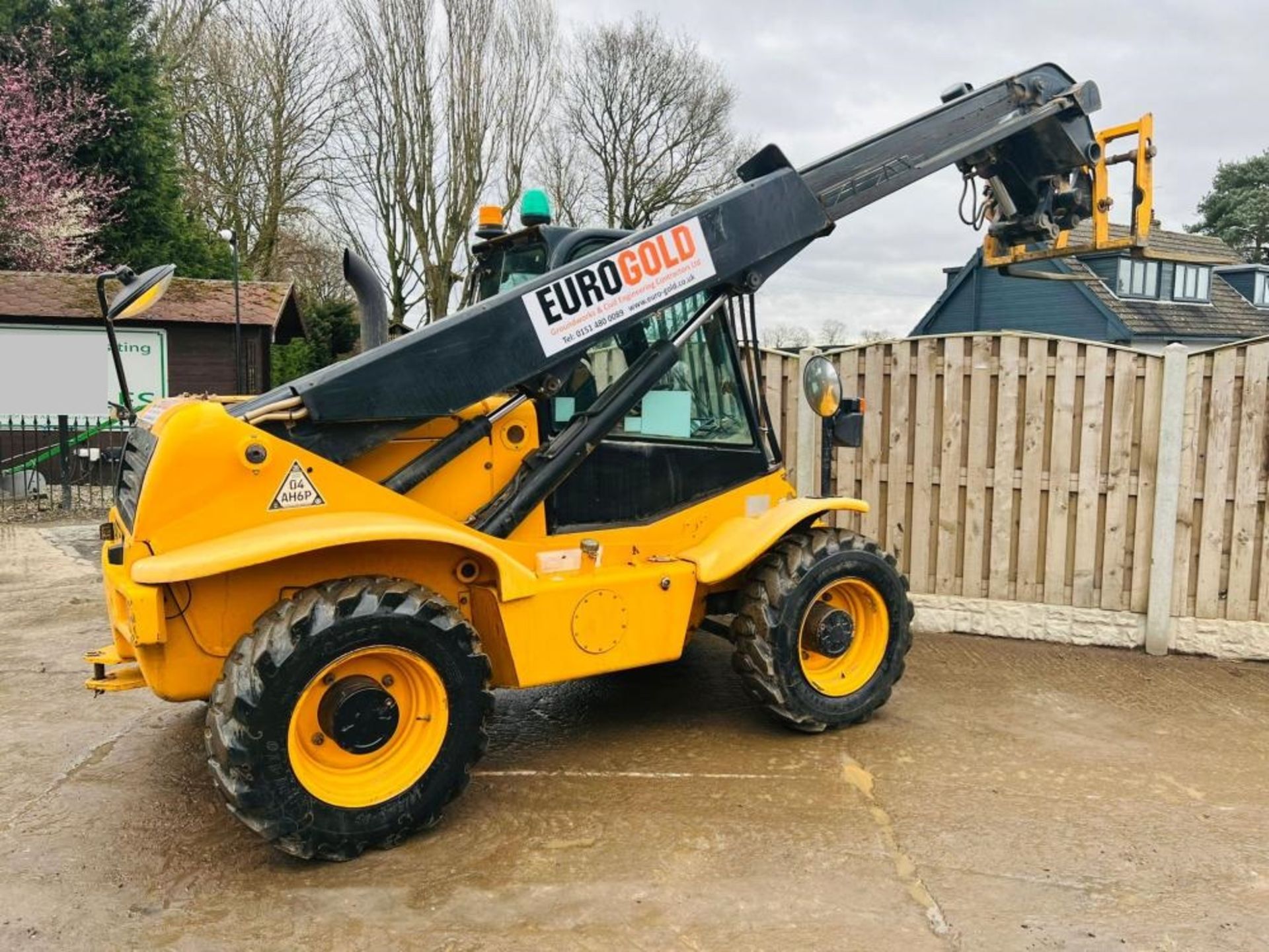 JCB 520-50 4WD TELEHANDLER * YEAR 2013 , ROAD REGISTERED - Image 19 of 19